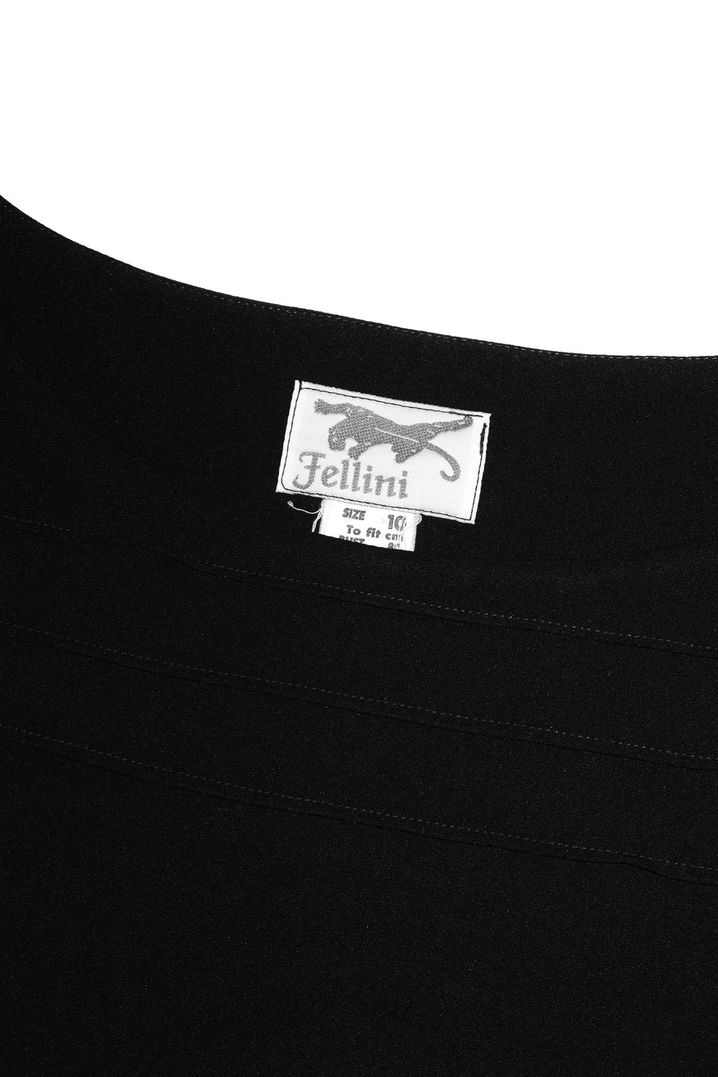 1990’s fellini sleeveless vest top black.