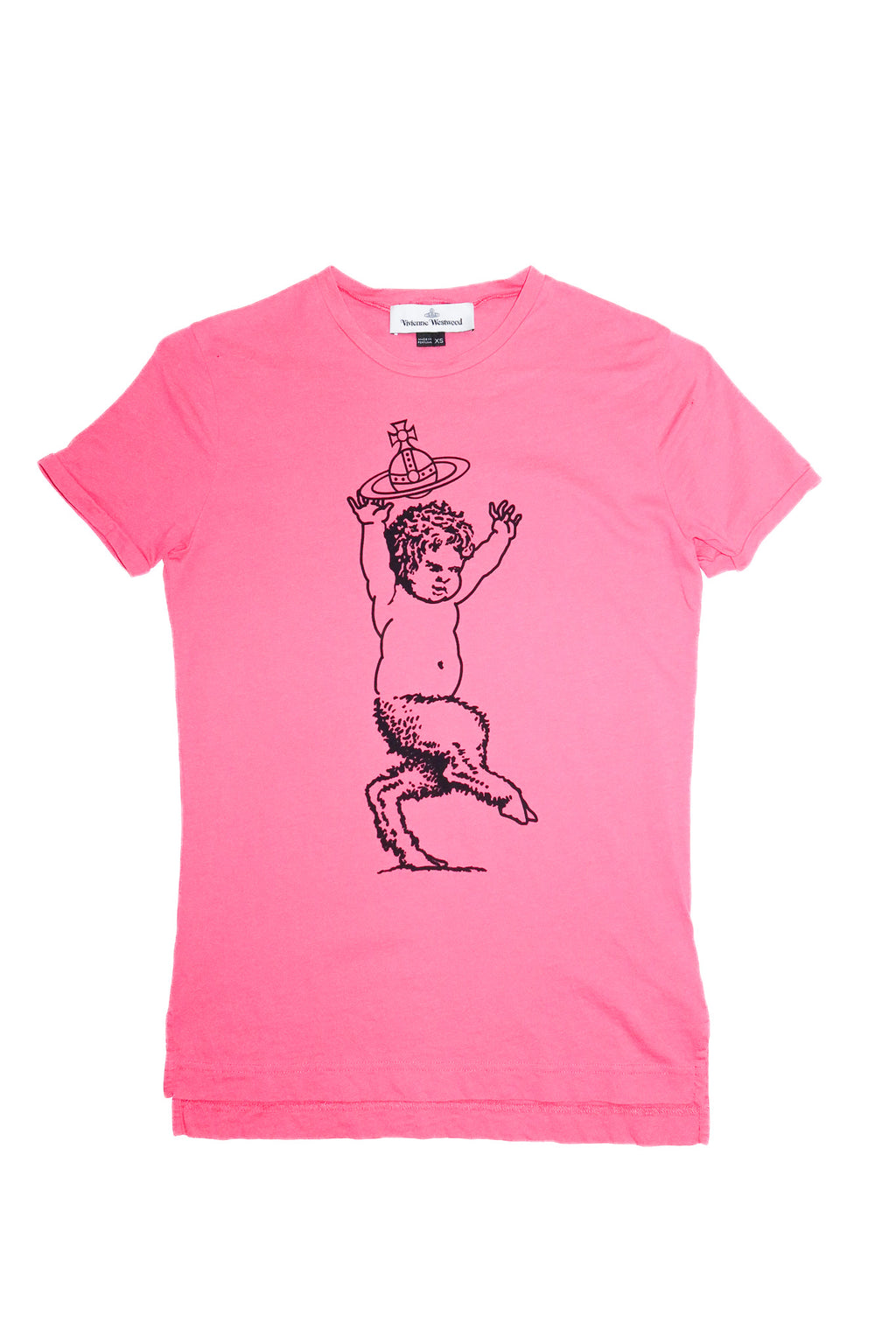 vivienne westwood ‘world tour’ graphic t-shirt pink.