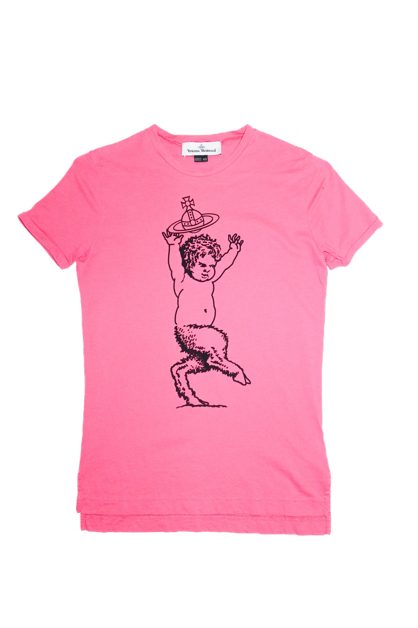 vivienne westwood ‘world tour’ graphic t-shirt pink.