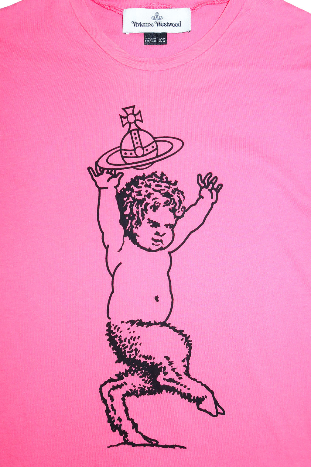 vivienne westwood ‘world tour’ graphic t-shirt pink.