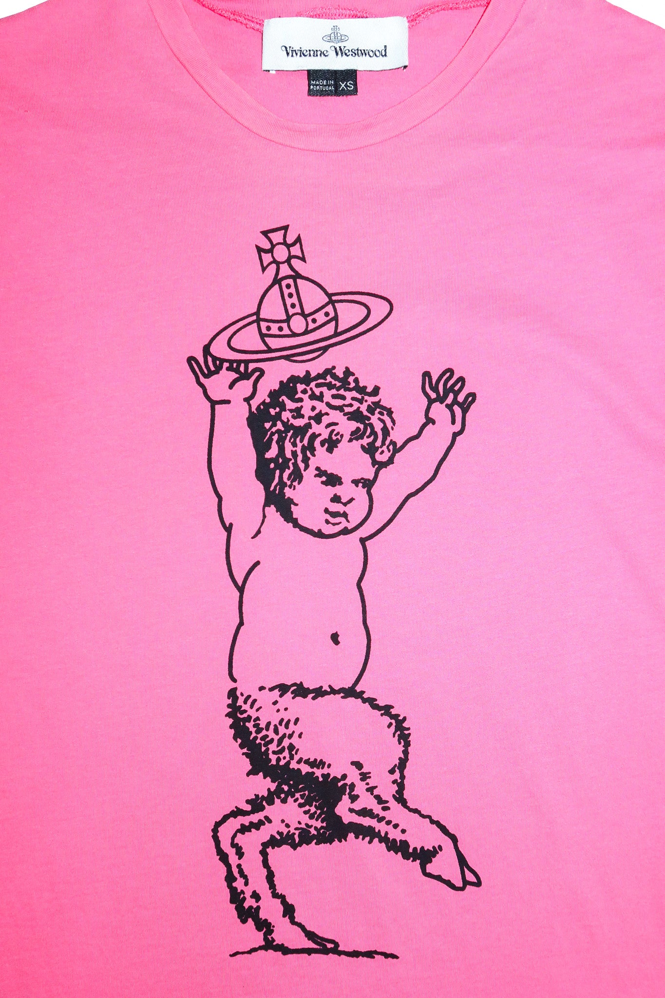 vivienne westwood ‘world tour’ graphic t-shirt pink.