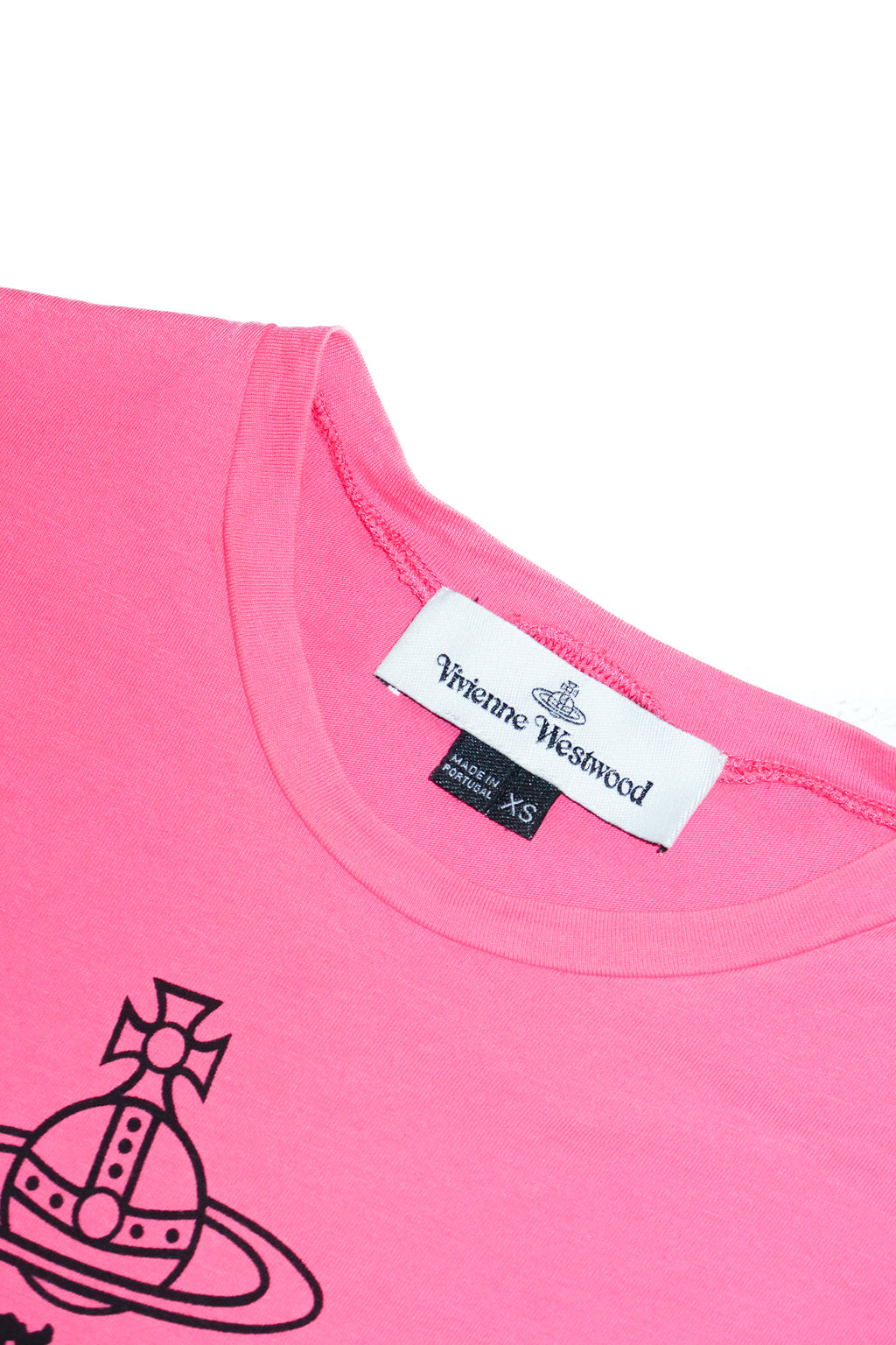 vivienne westwood ‘world tour’ graphic t-shirt pink.