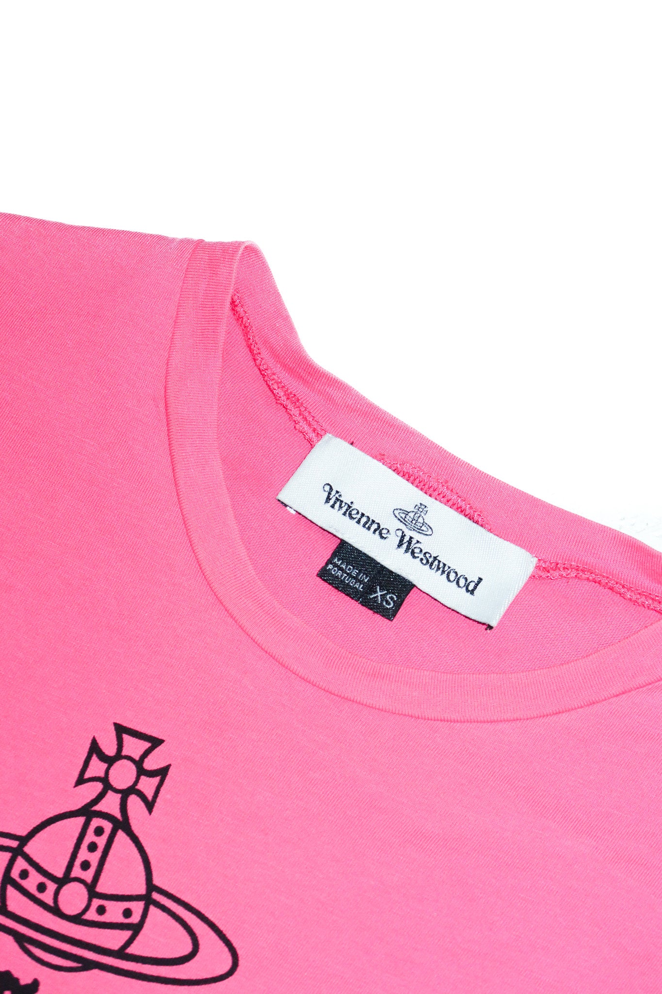 vivienne westwood ‘world tour’ graphic t-shirt pink.