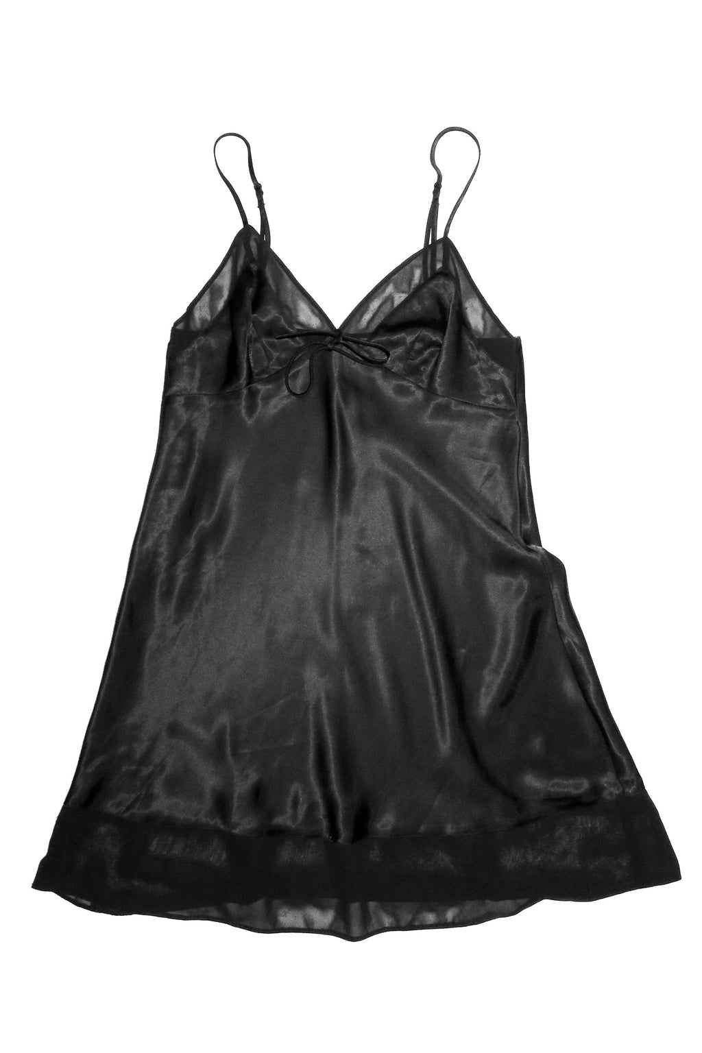 1990’s anywear anytime cami slip dress black.