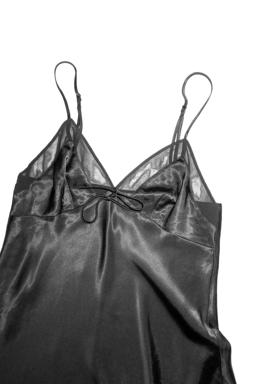1990’s anywear anytime cami slip dress black.