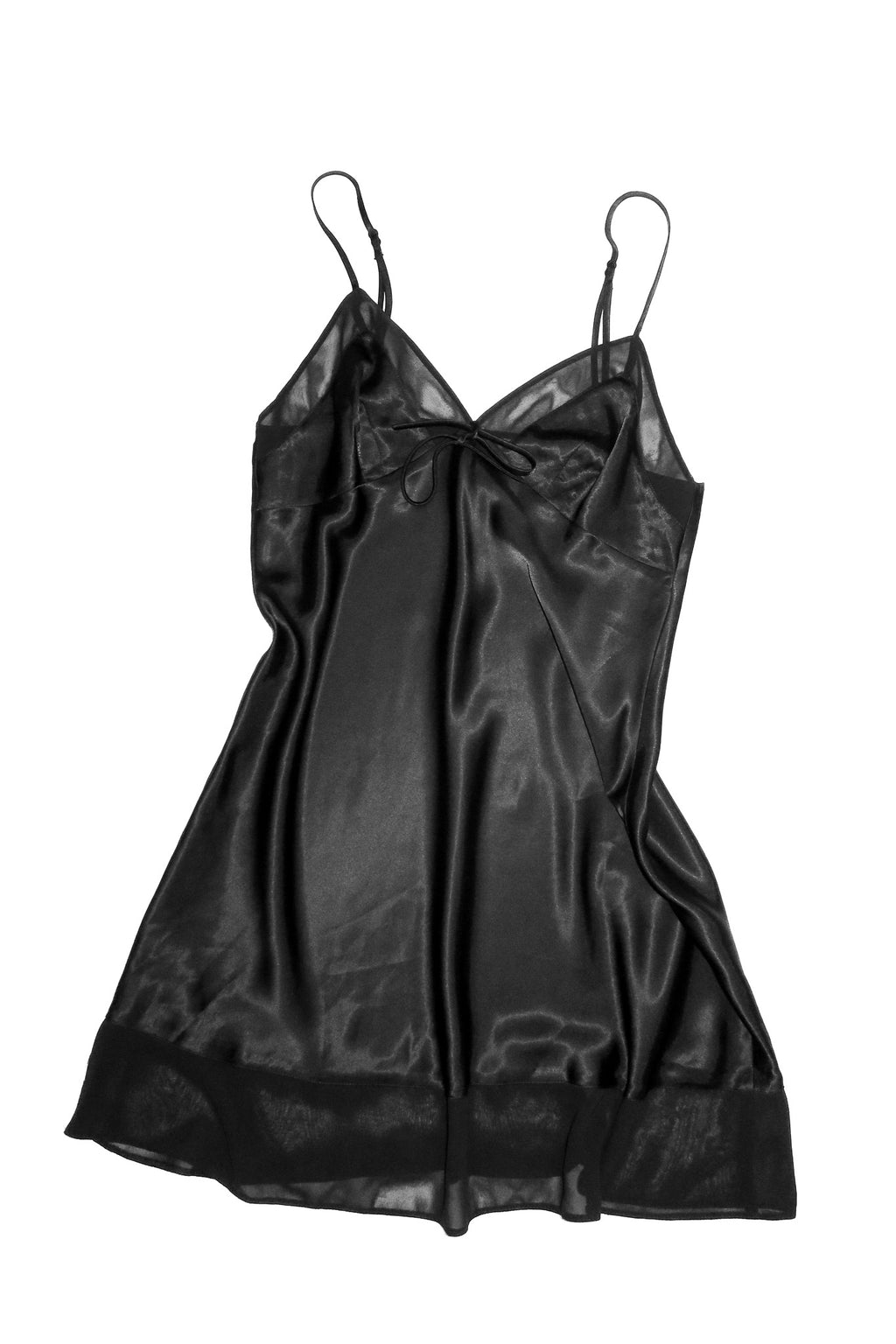 1990’s anywear anytime cami slip dress black.