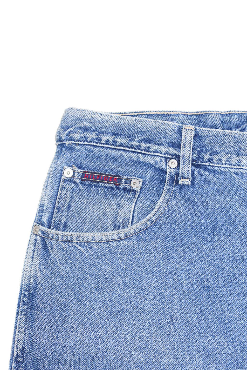 1990's tommy hilfiger carpenter cargo jeans blue.