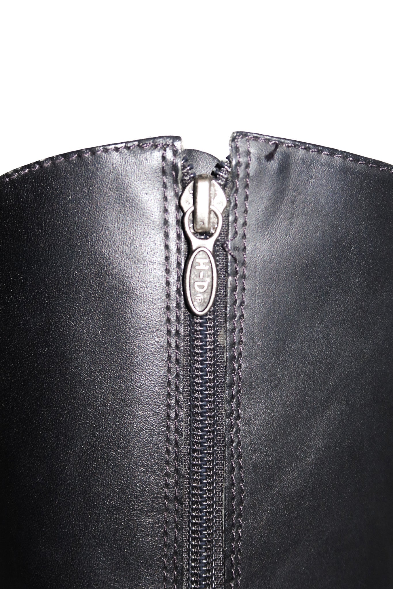 harley davidson leather harness riding boots black.