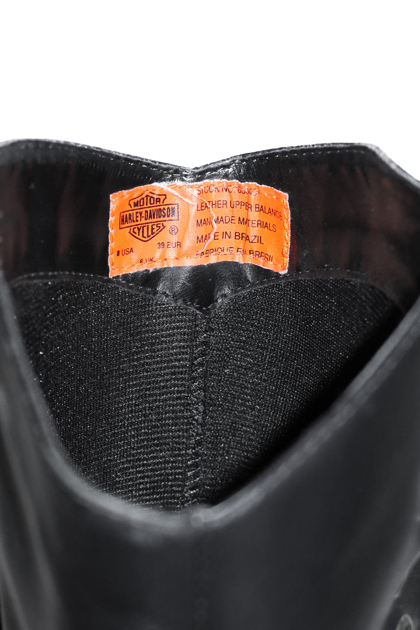 harley davidson leather harness riding boots black.