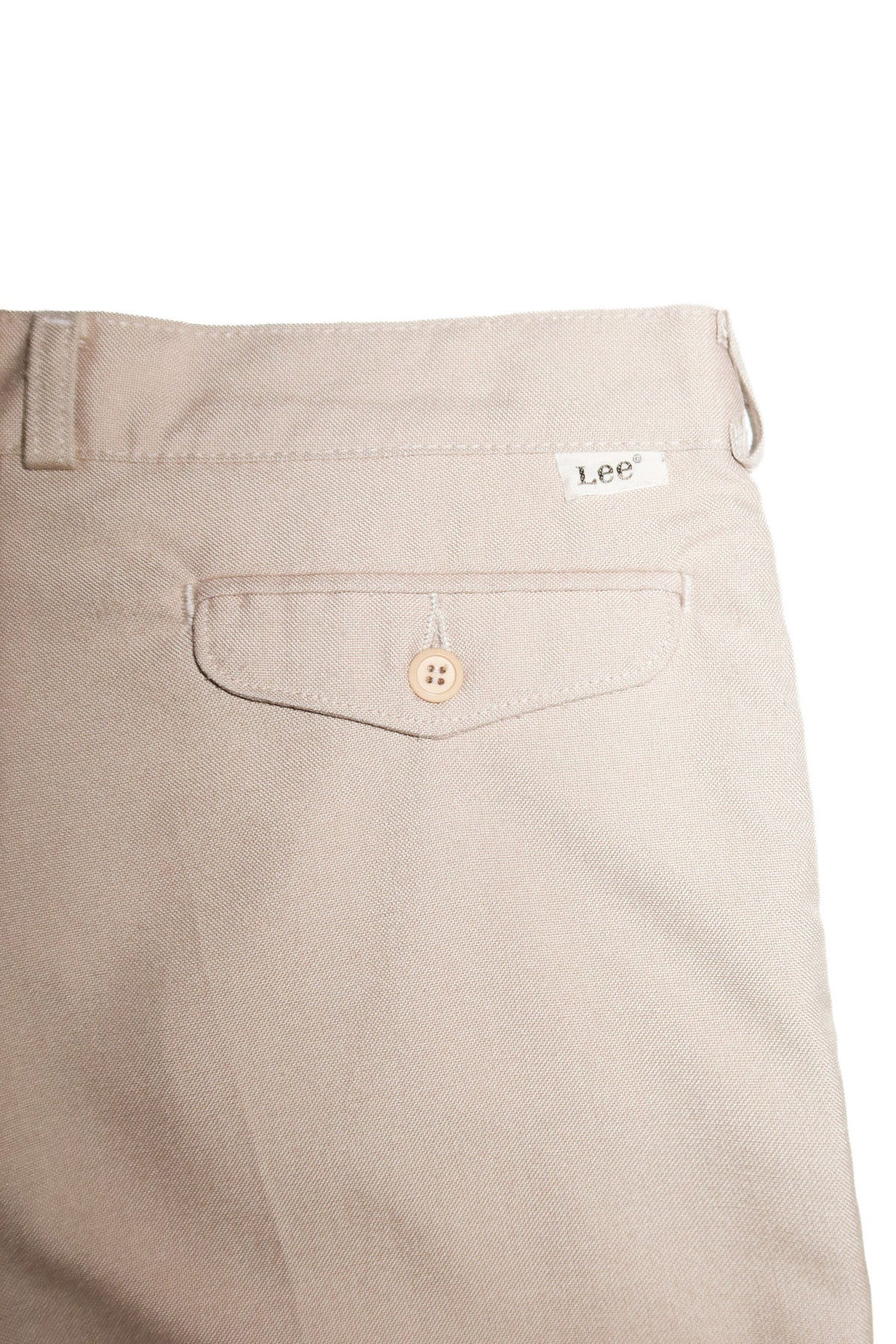 1984 lee straight leg tailored trousers beige.
