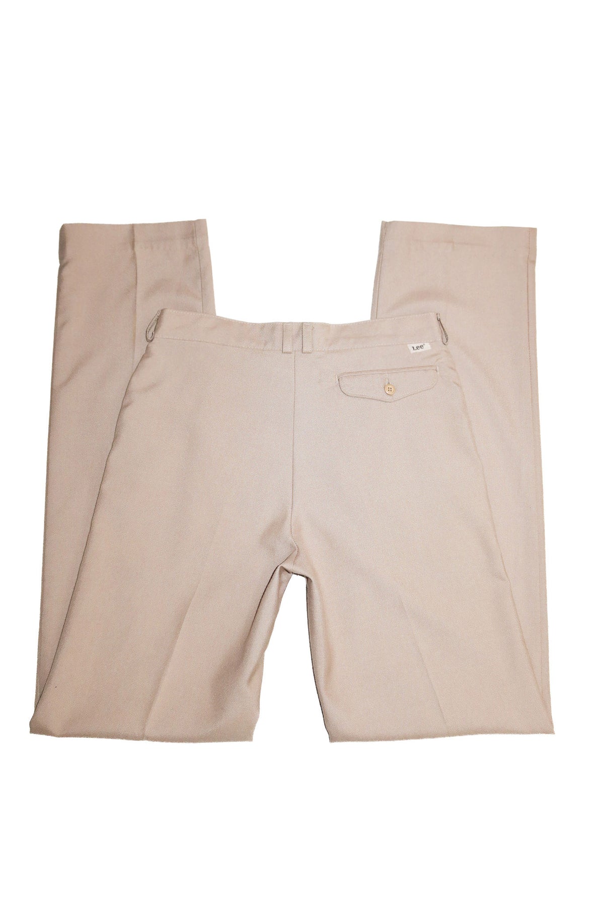 1984 lee straight leg tailored trousers beige.