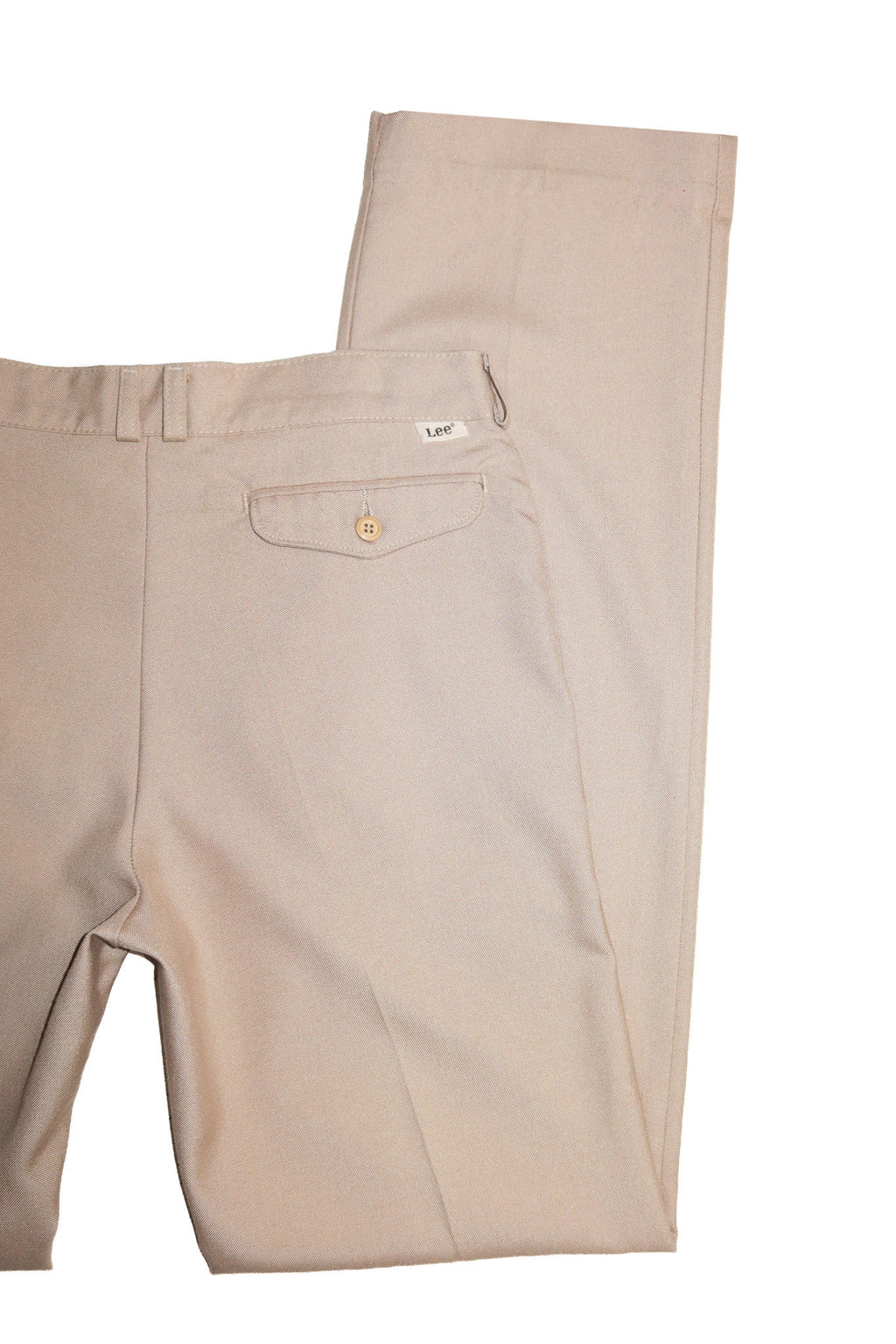 1984 lee straight leg tailored trousers beige.