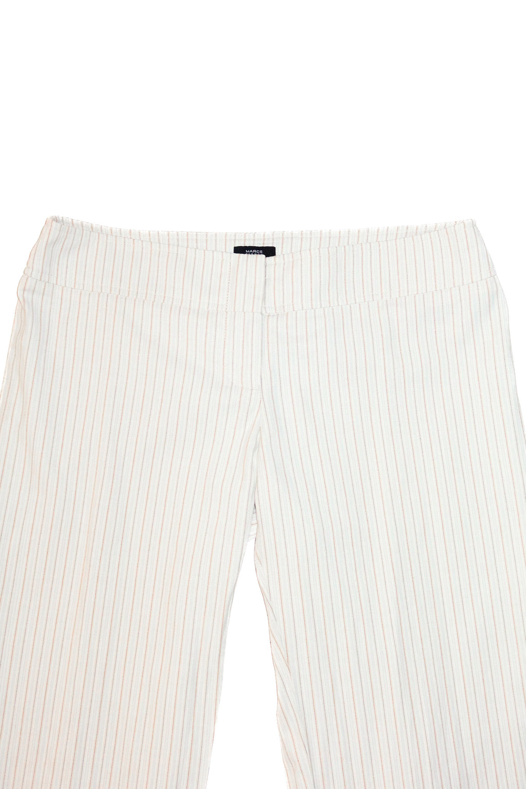 2000’s marcs sydney pinstripe flare pants cream.