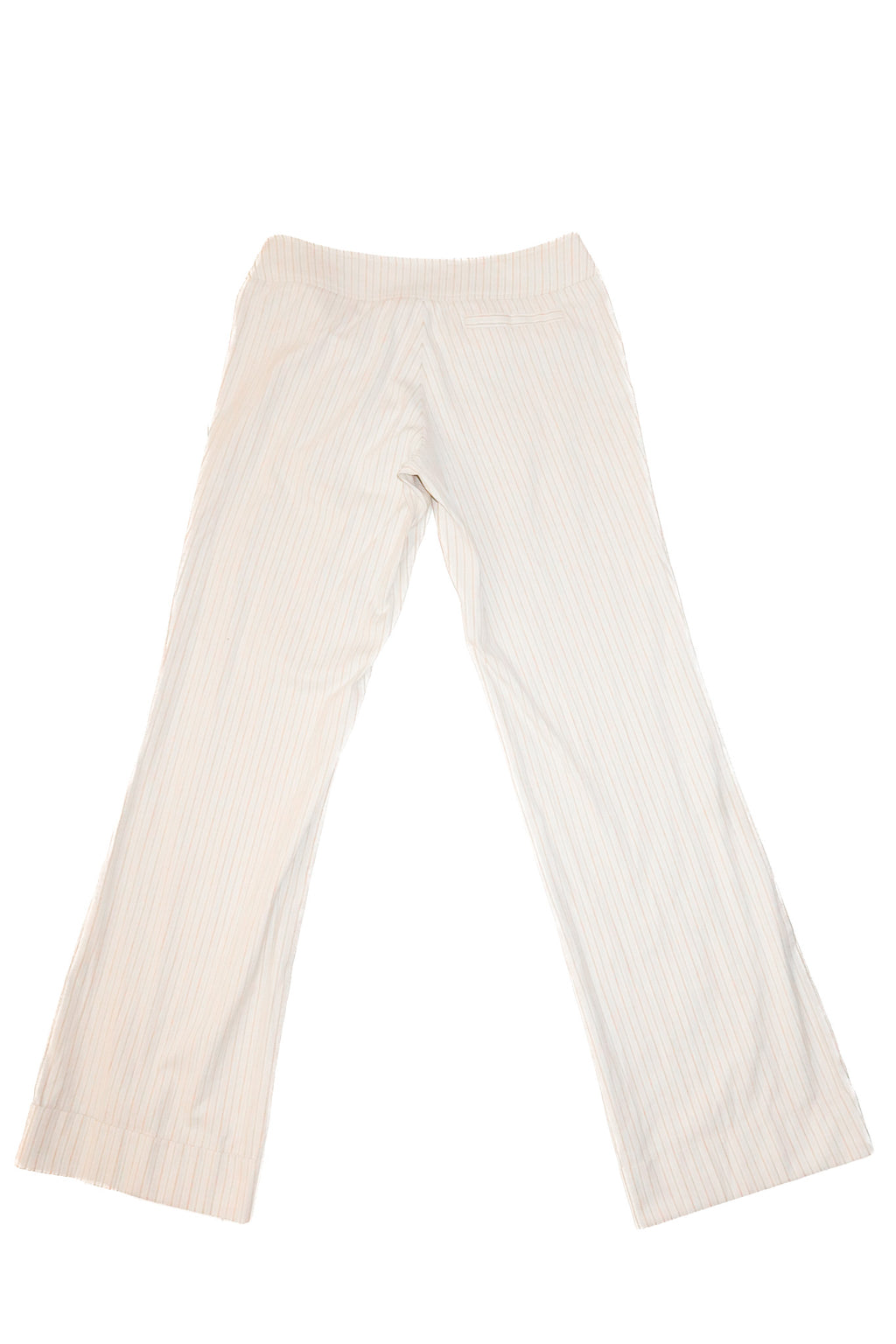 2000’s marcs sydney pinstripe flare pants cream.