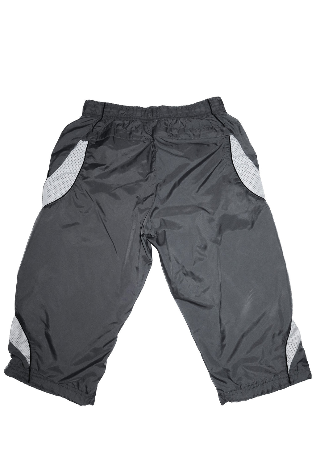 2000’s nike sportswear cut off track pants grey.