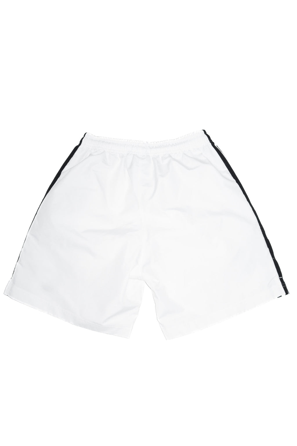 2000’s adidas originals trefoil athletic shorts white.