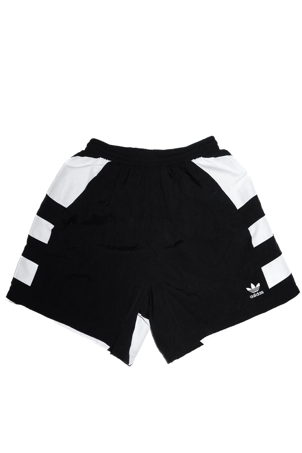adidas originals large logo athletic shorts black.