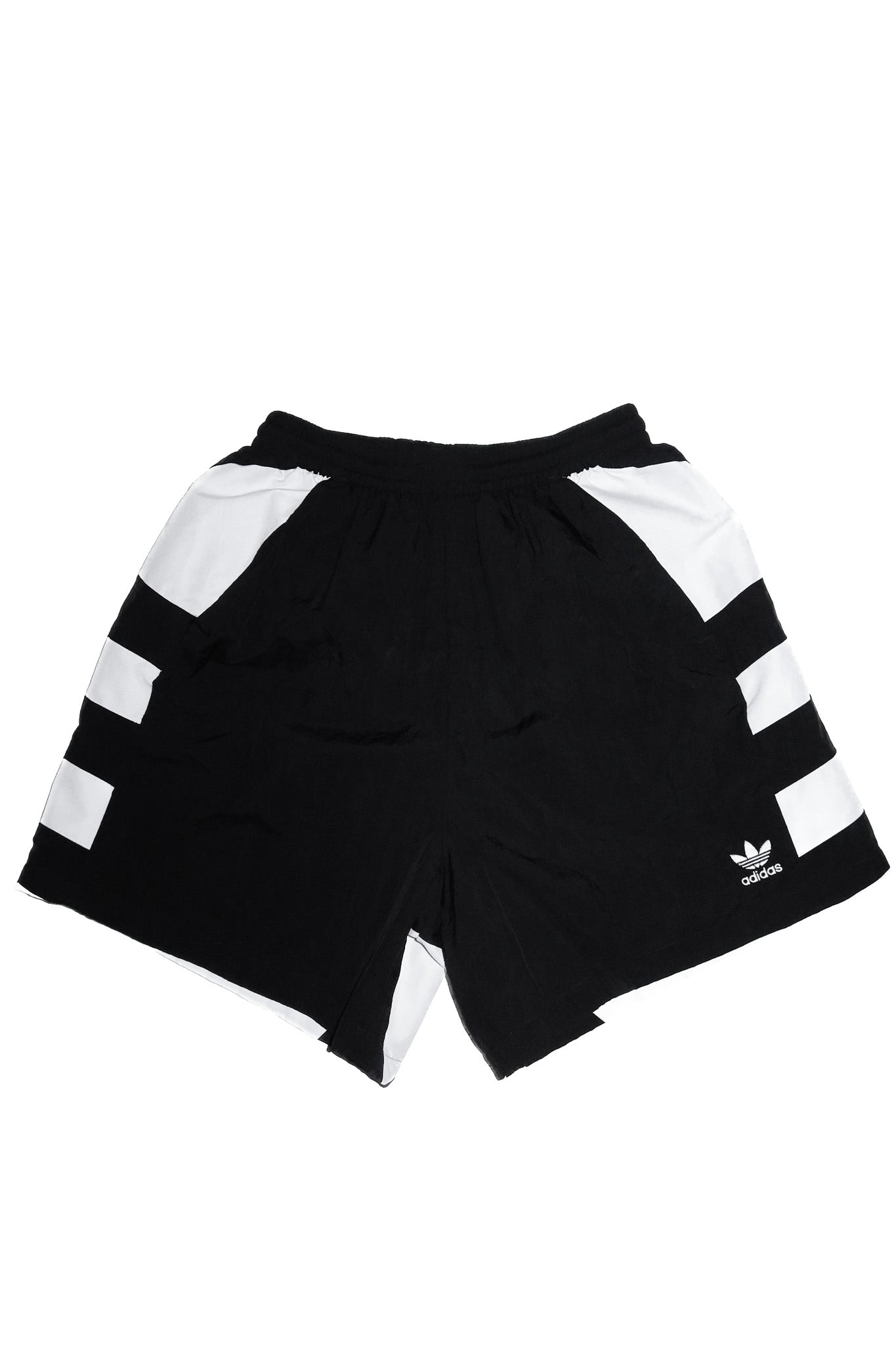 adidas originals large logo athletic shorts black.