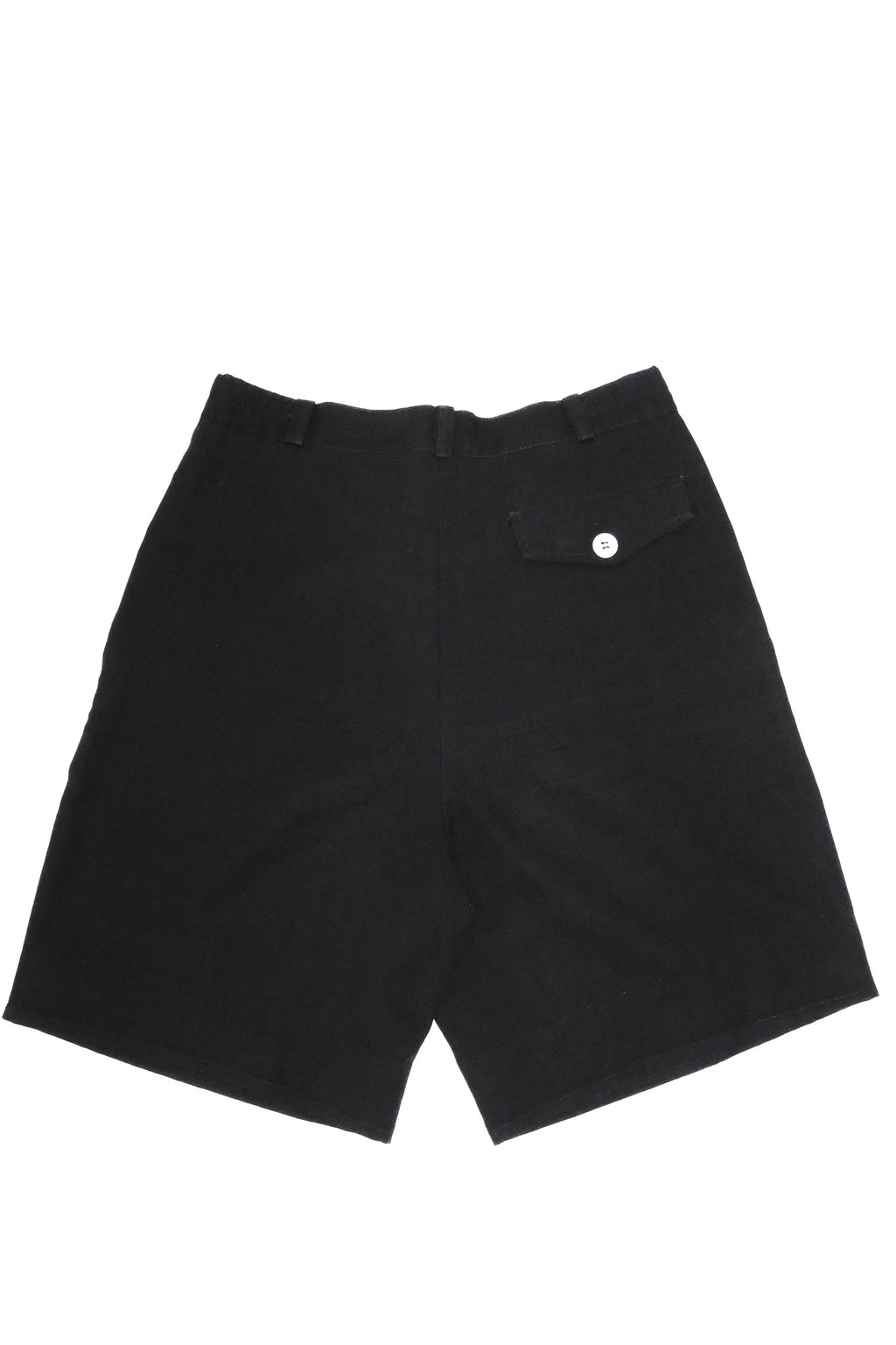 1990’s geiger tailored high waisted shorts black.