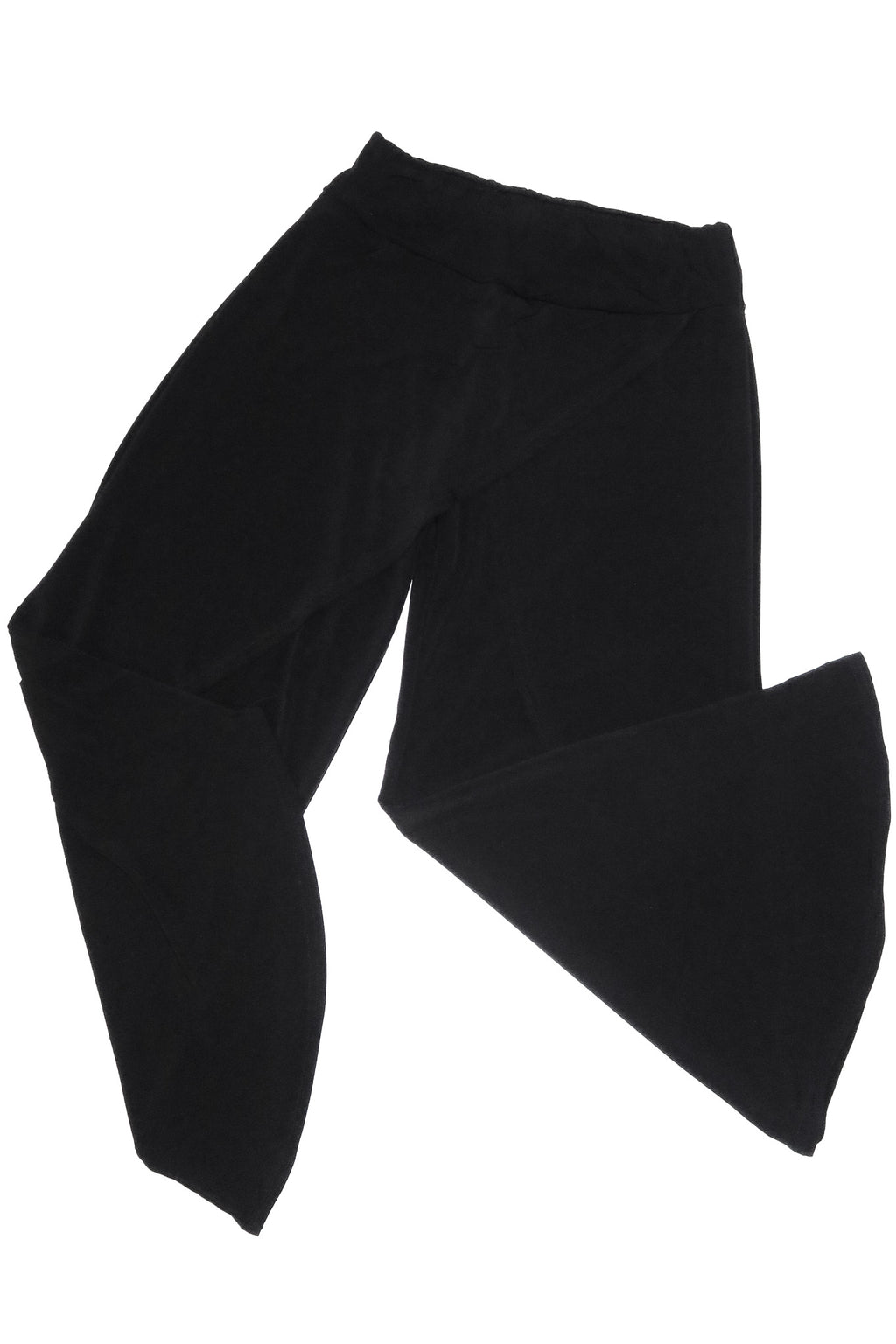 1990’s sister sister wide leg layered pants black.