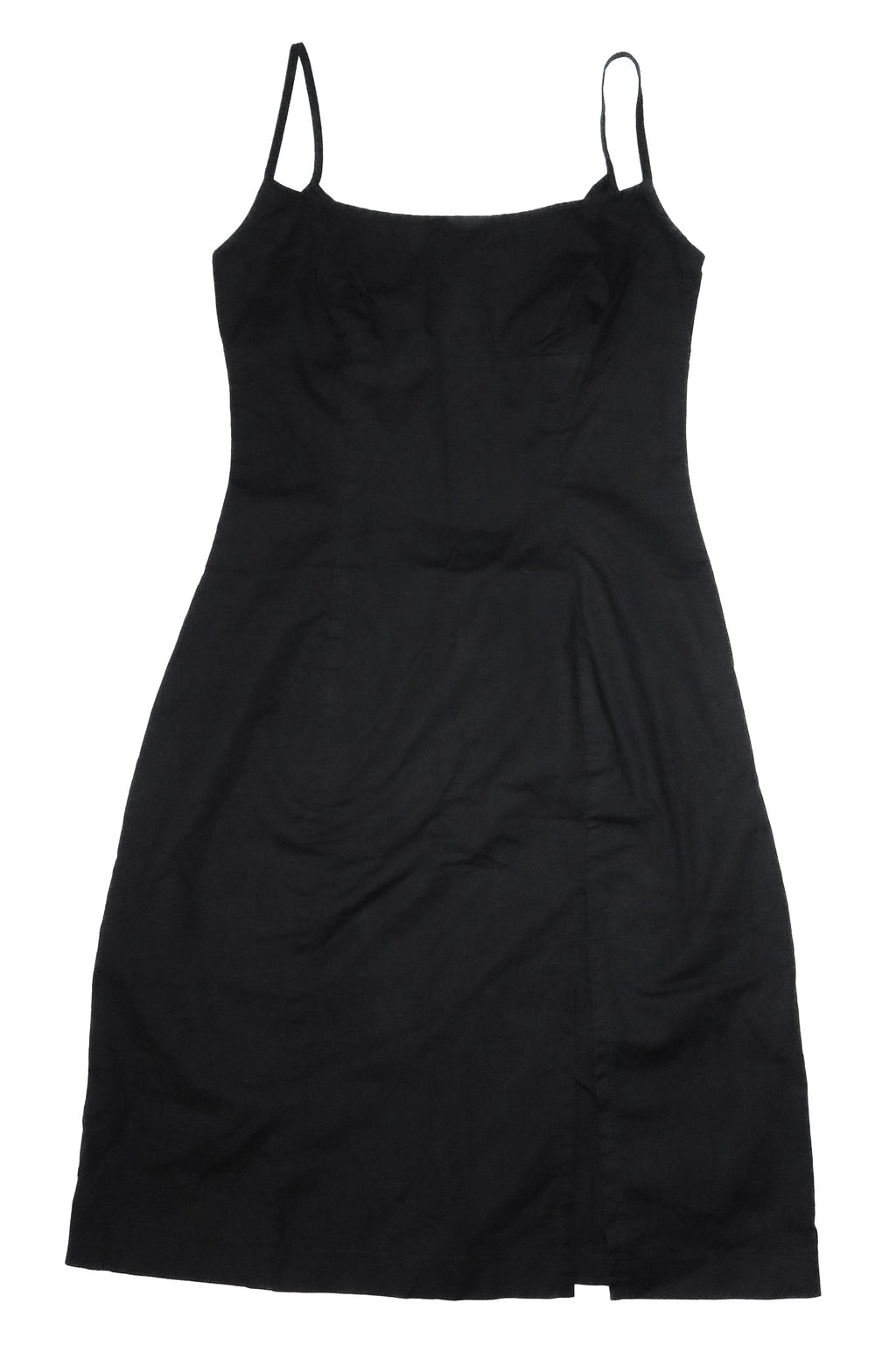 1990’s miss shop fitted cami slip dress black.