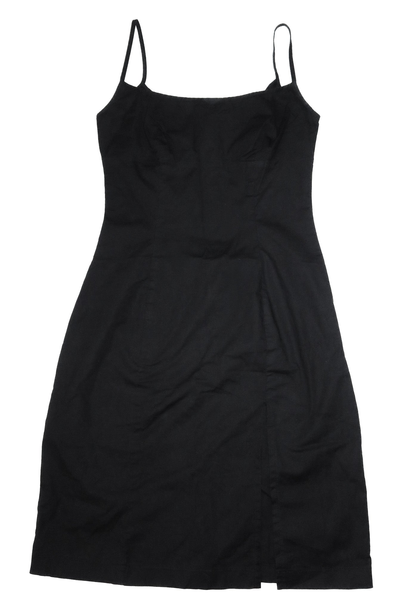 1990’s miss shop fitted cami slip dress black.