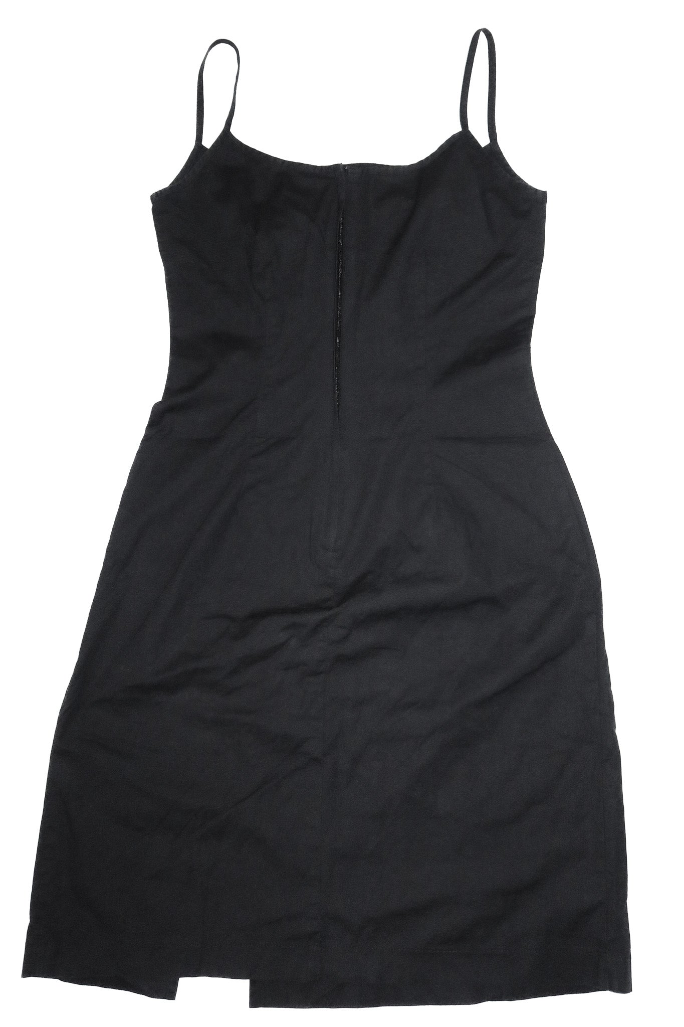1990’s miss shop fitted cami slip dress black.
