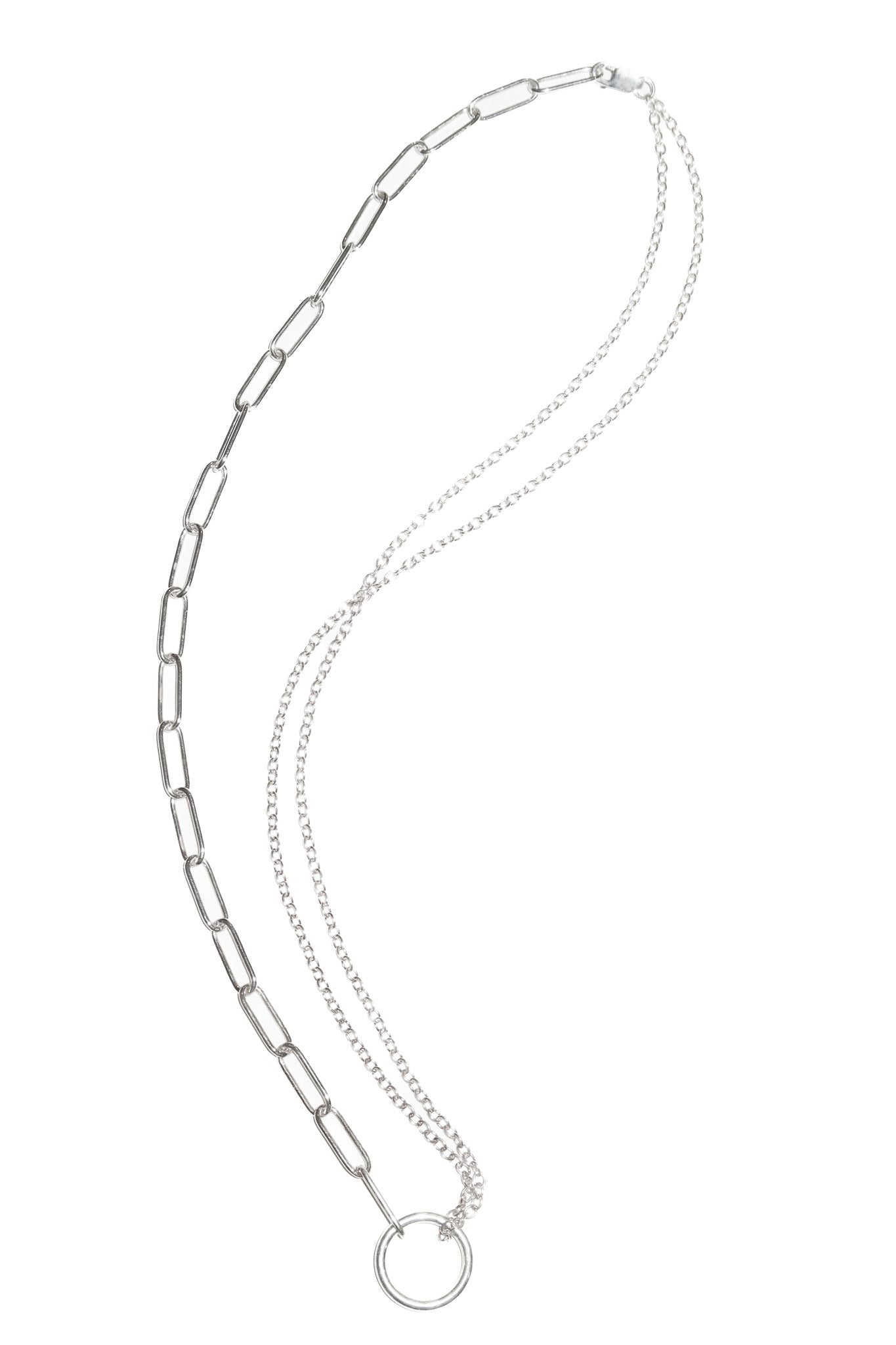 brooke necklace silver.