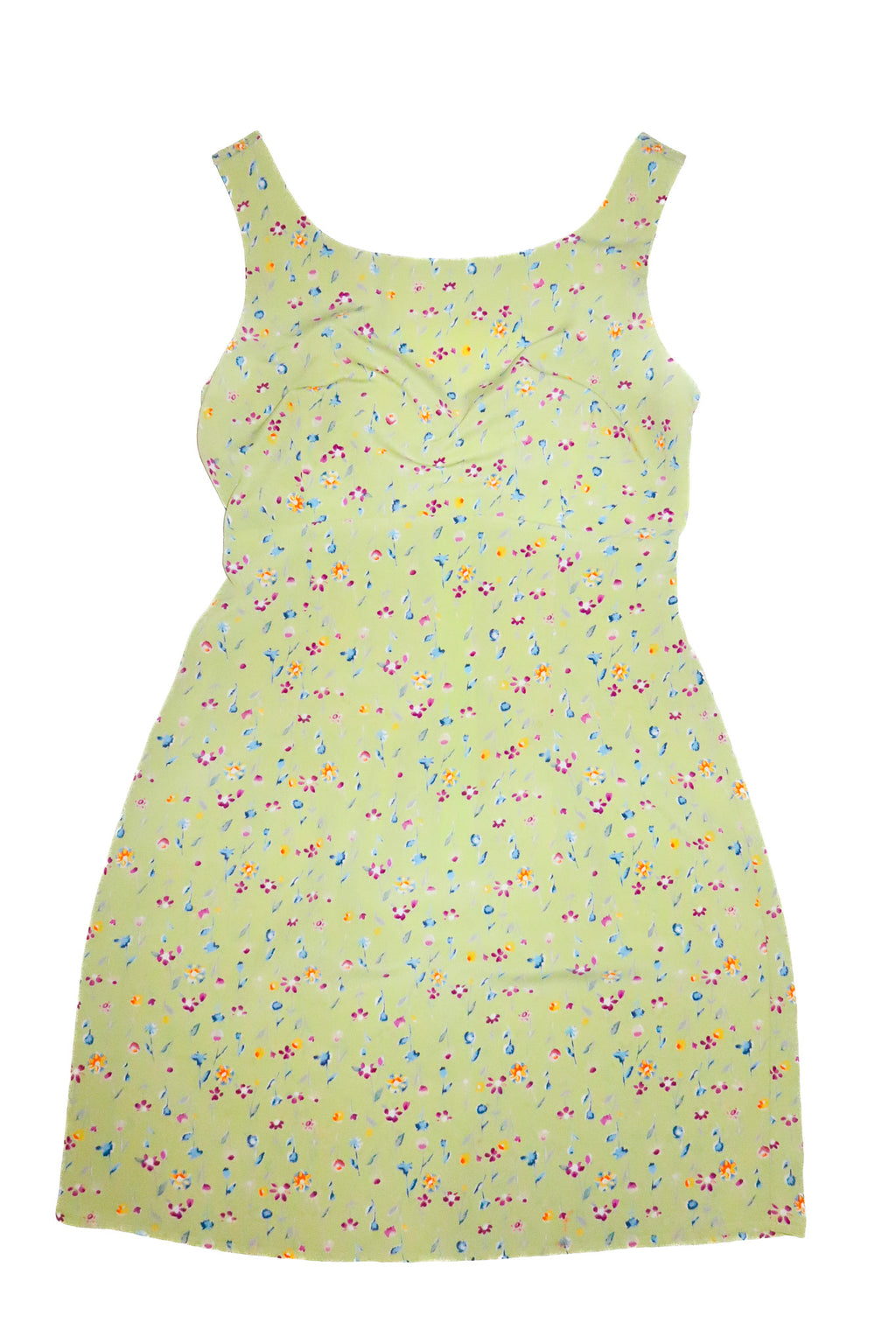 1990’s urban life mini dress green.