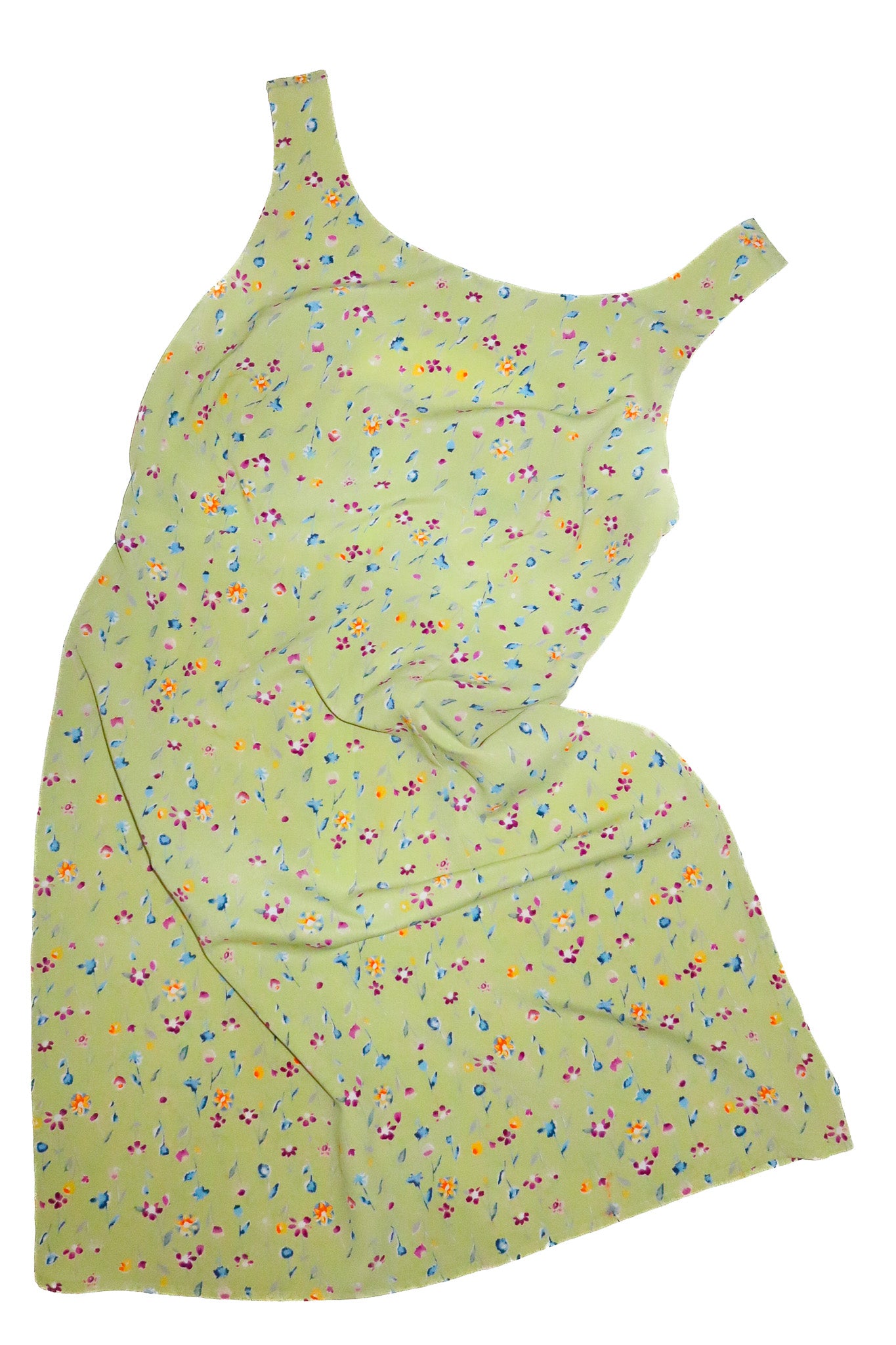 1990’s urban life mini dress green.