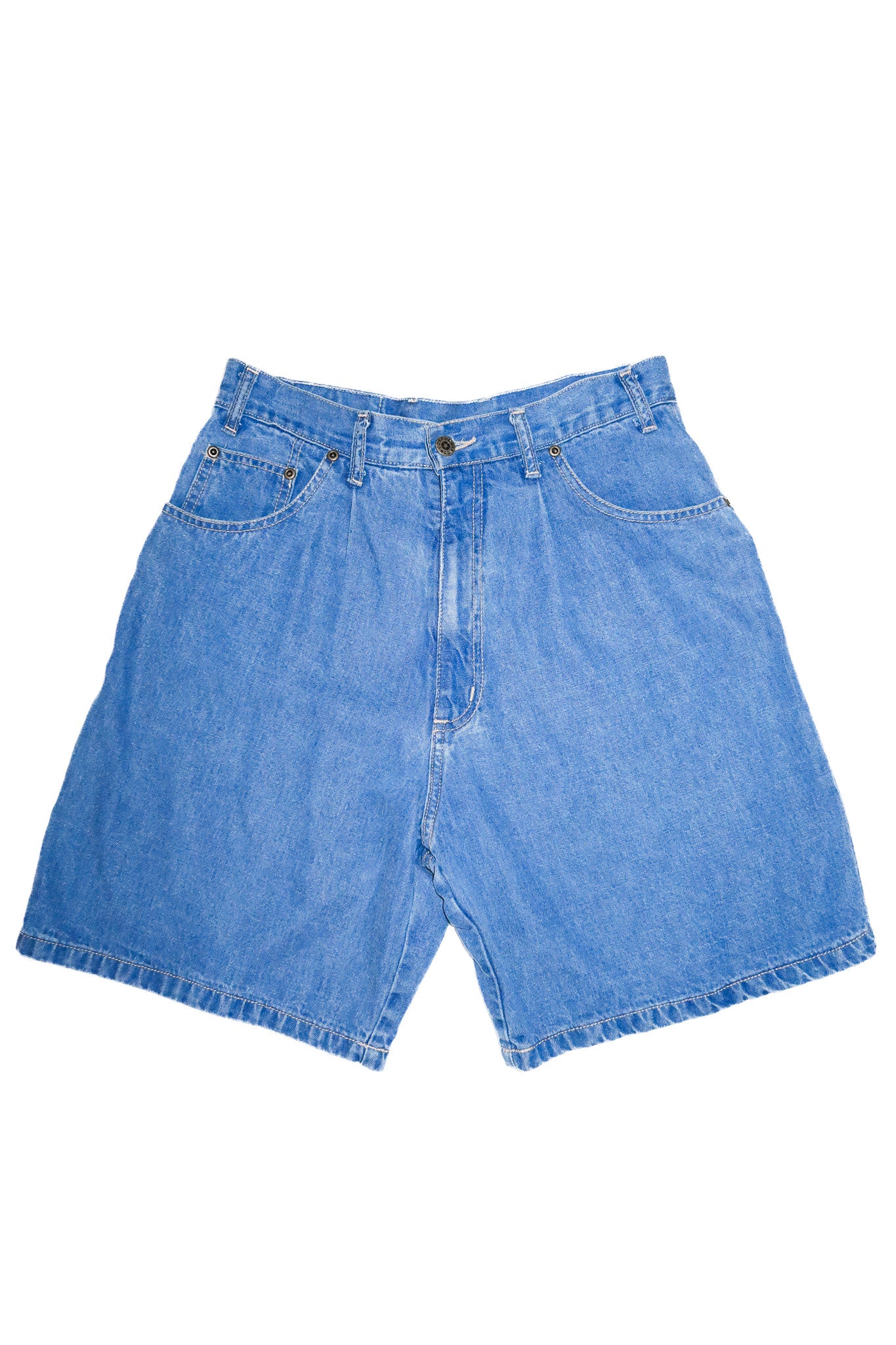 1990’s corfu jeanshigh waisted shorts blue.