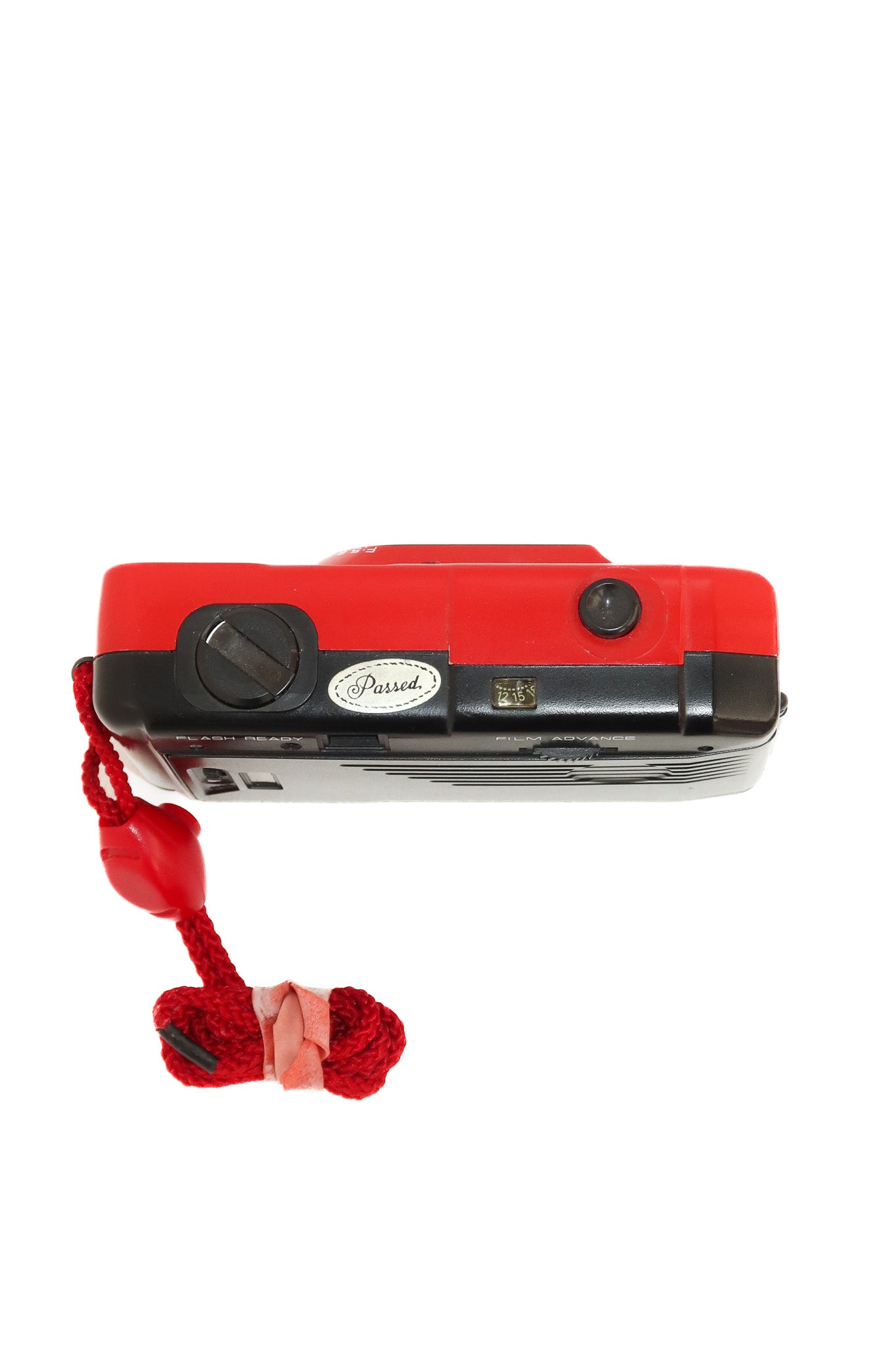 1990's focal ff-1 35mm film camera red.
