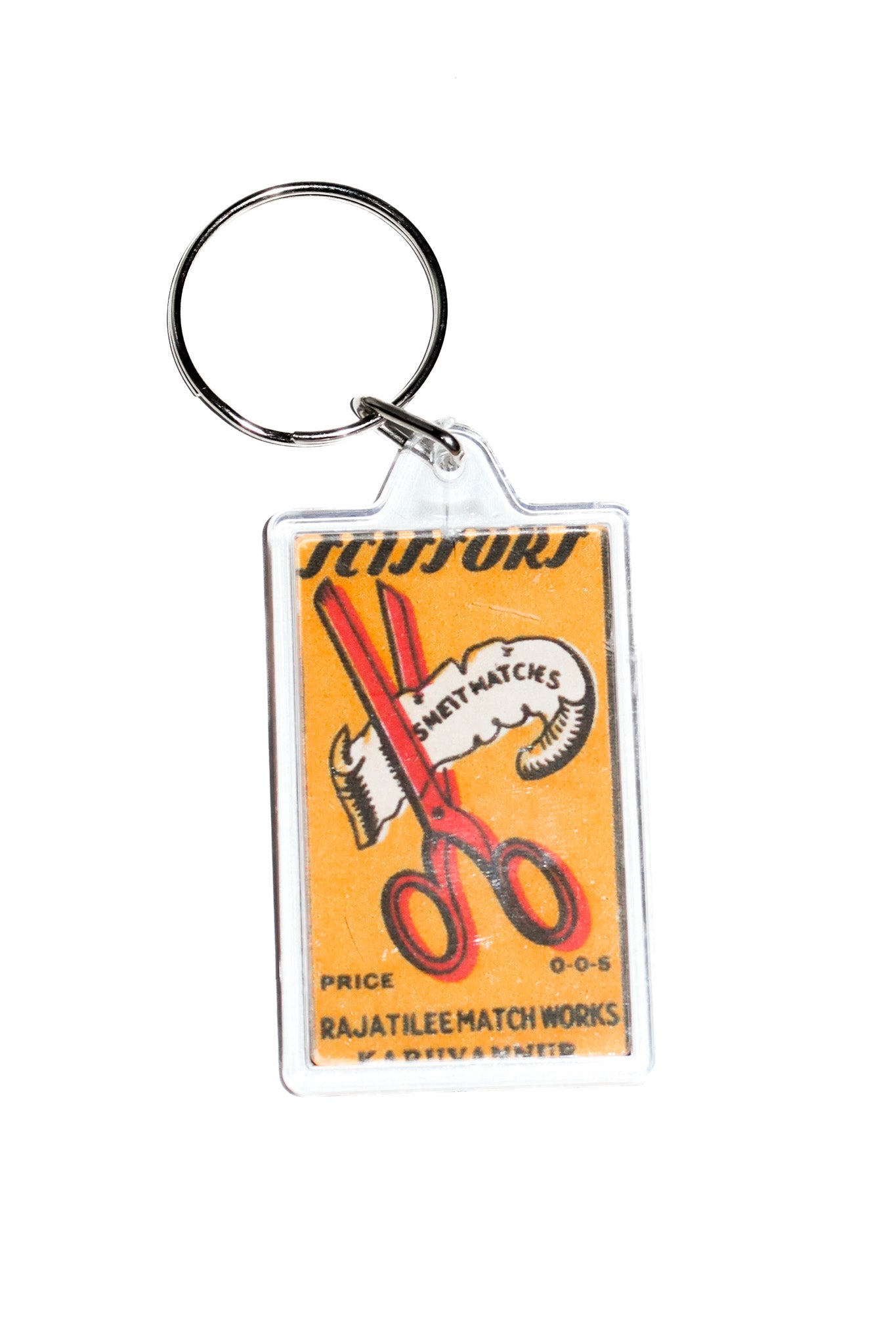 handmade vintage matchbox keychain assorted.