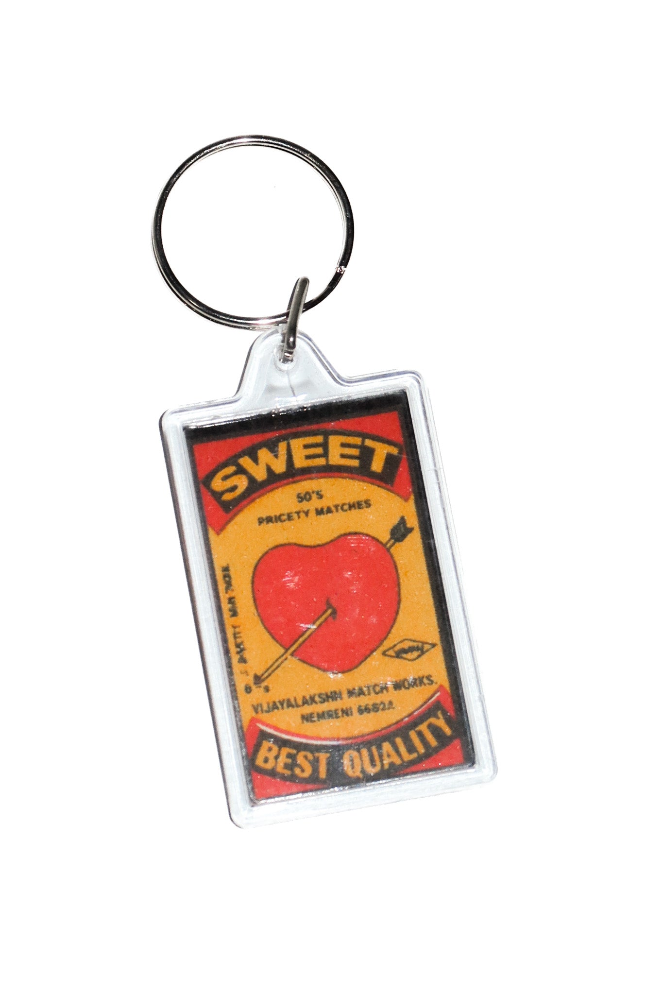 handmade vintage matchbox keychain assorted.
