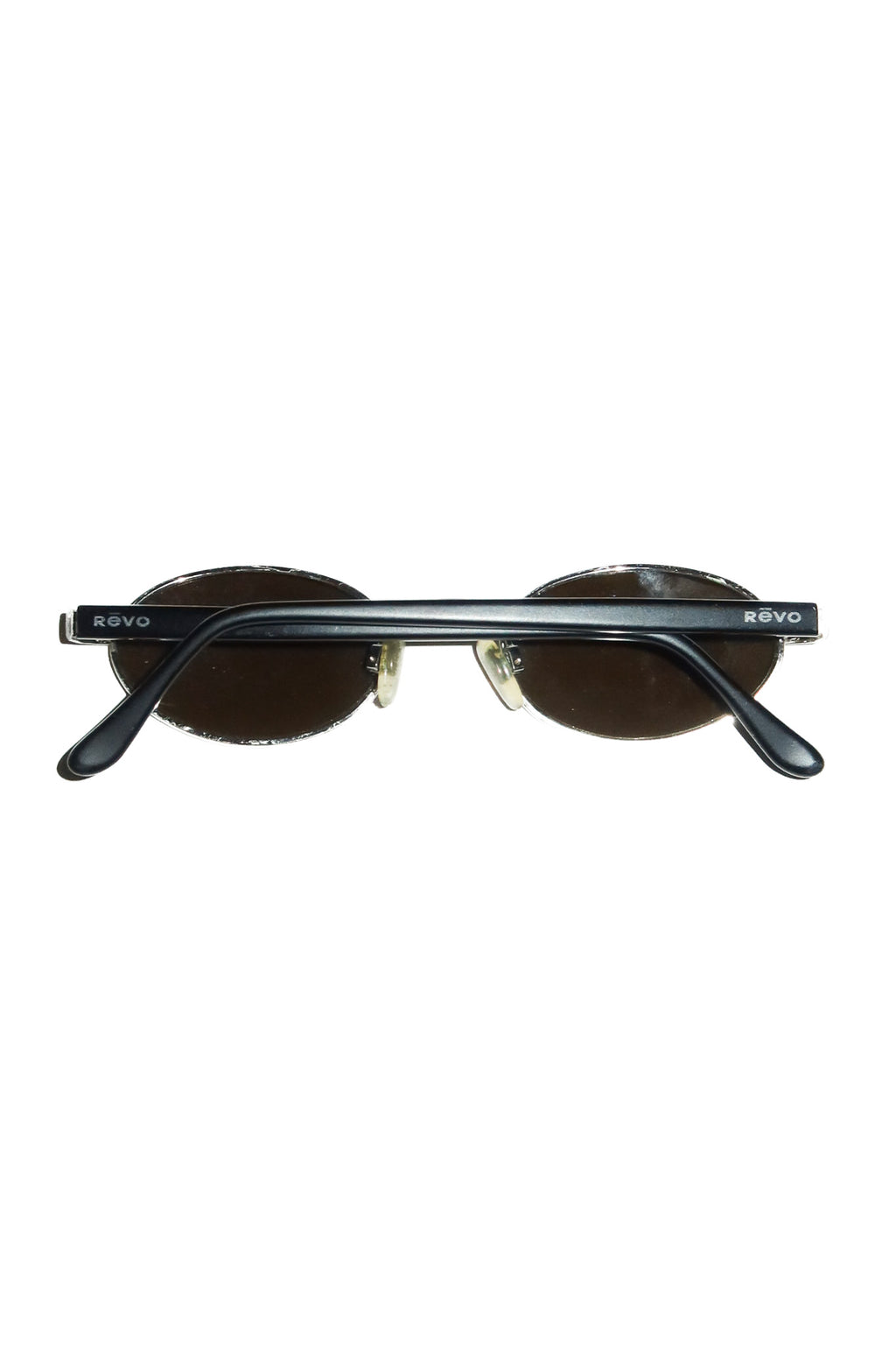 2000’s revo 1130 oval sunglasses black.