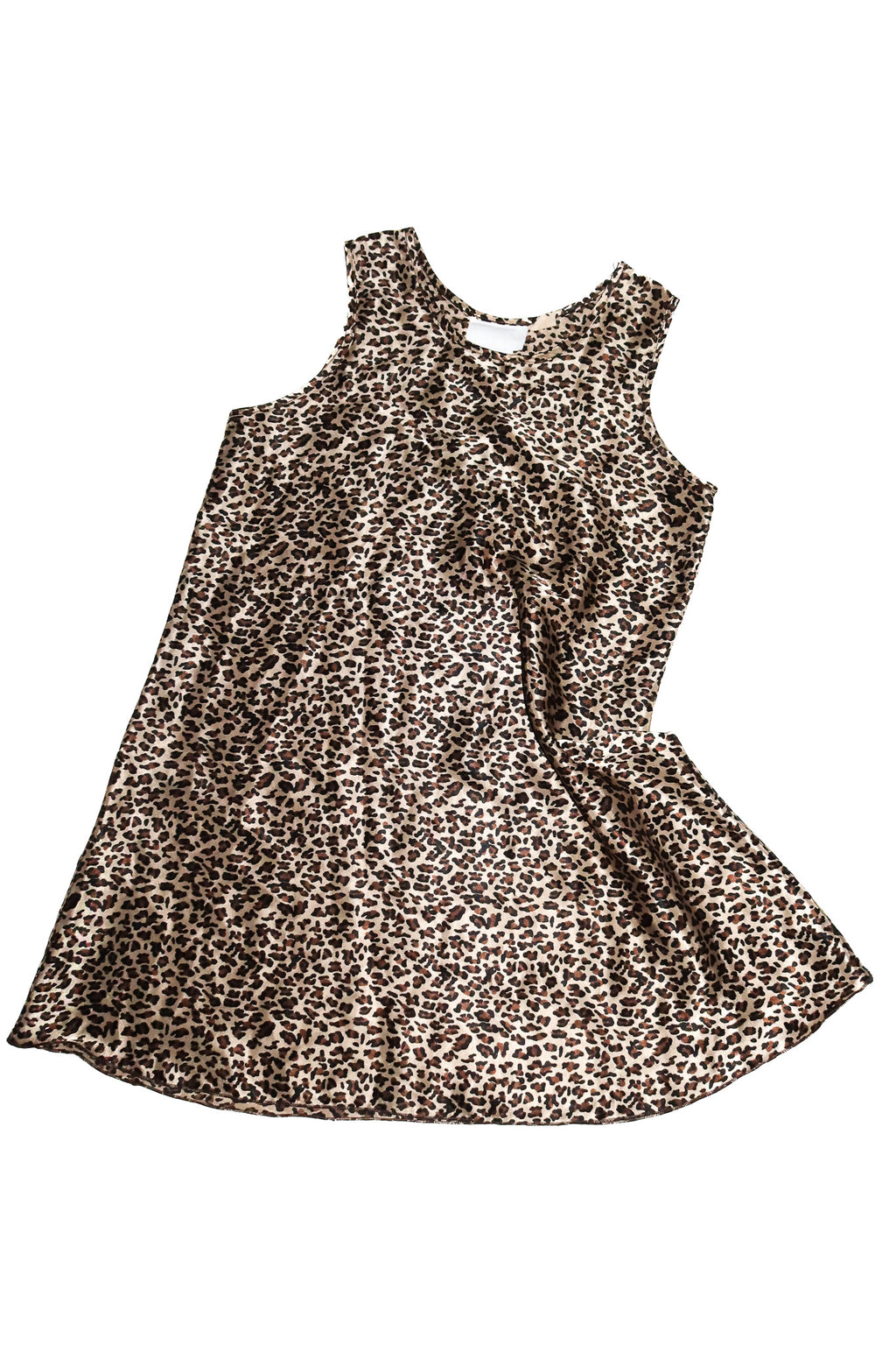 2000’s undercover wear leopard print mini dress brown.
