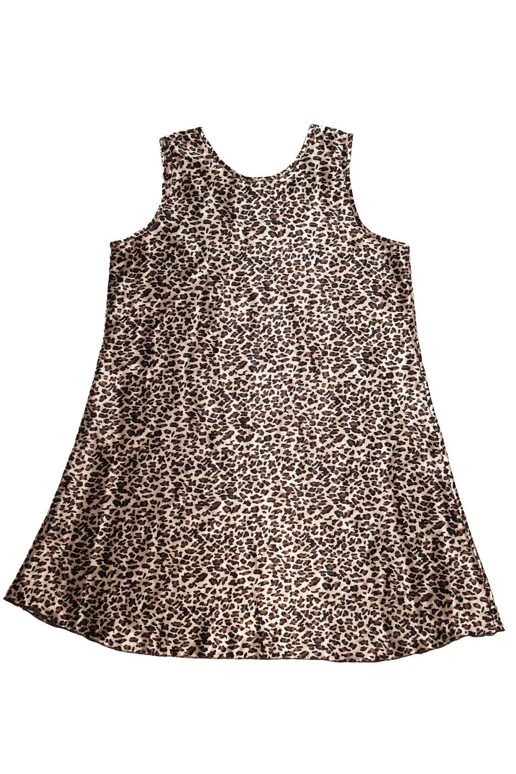 2000’s undercover wear leopard print mini dress brown.