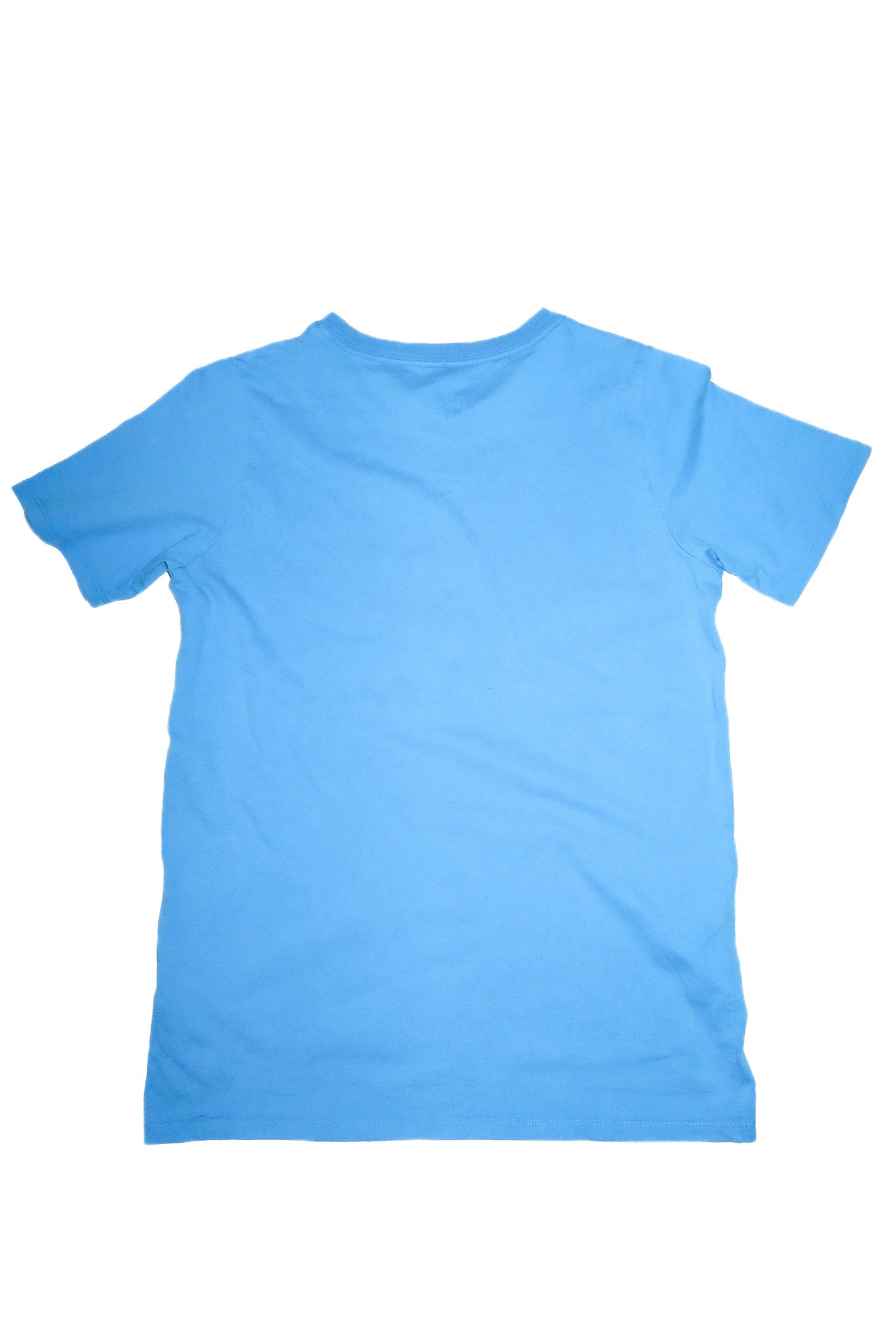 nike logo t-shirt blue.