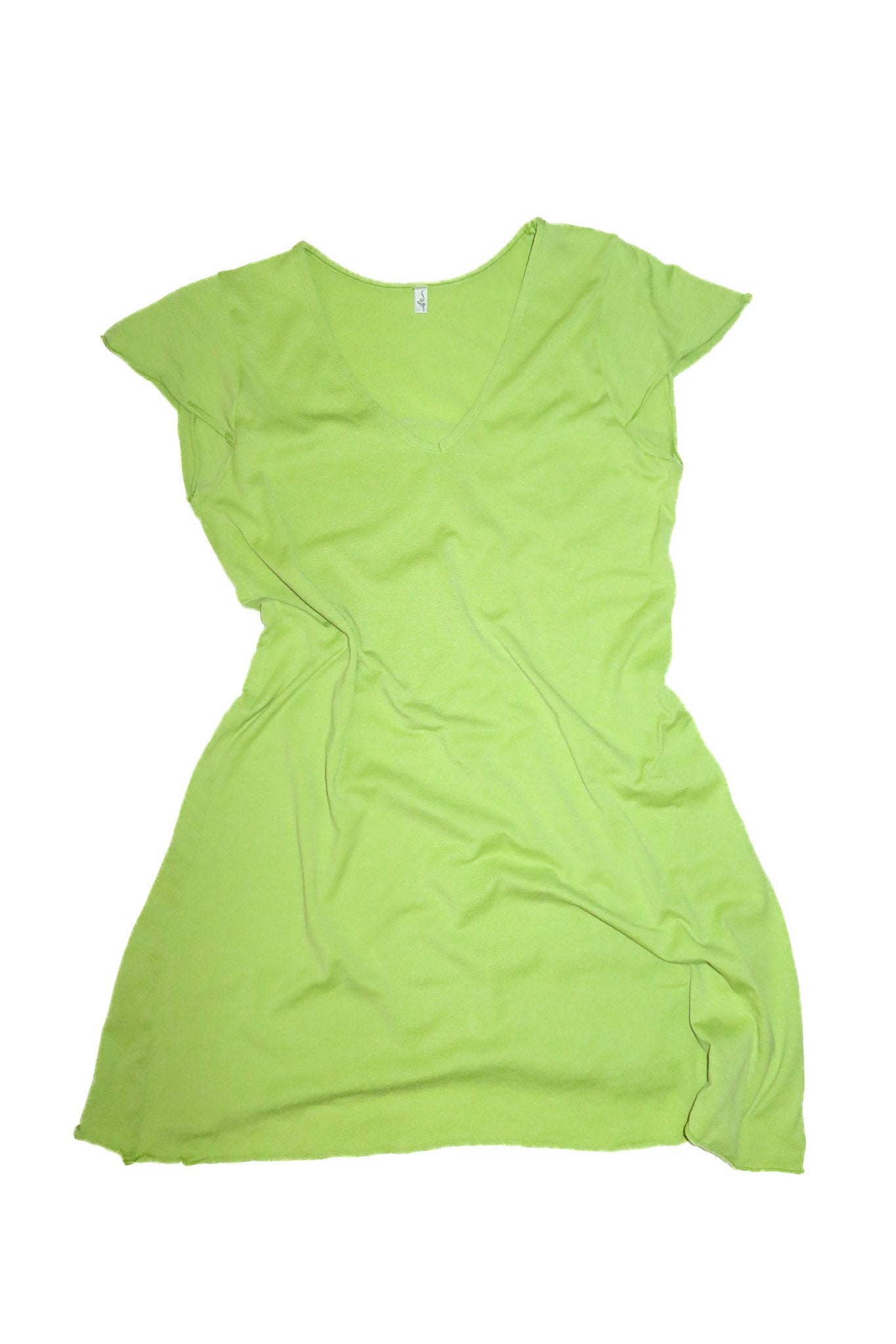 2000’s vigorella cap sleeve top green.