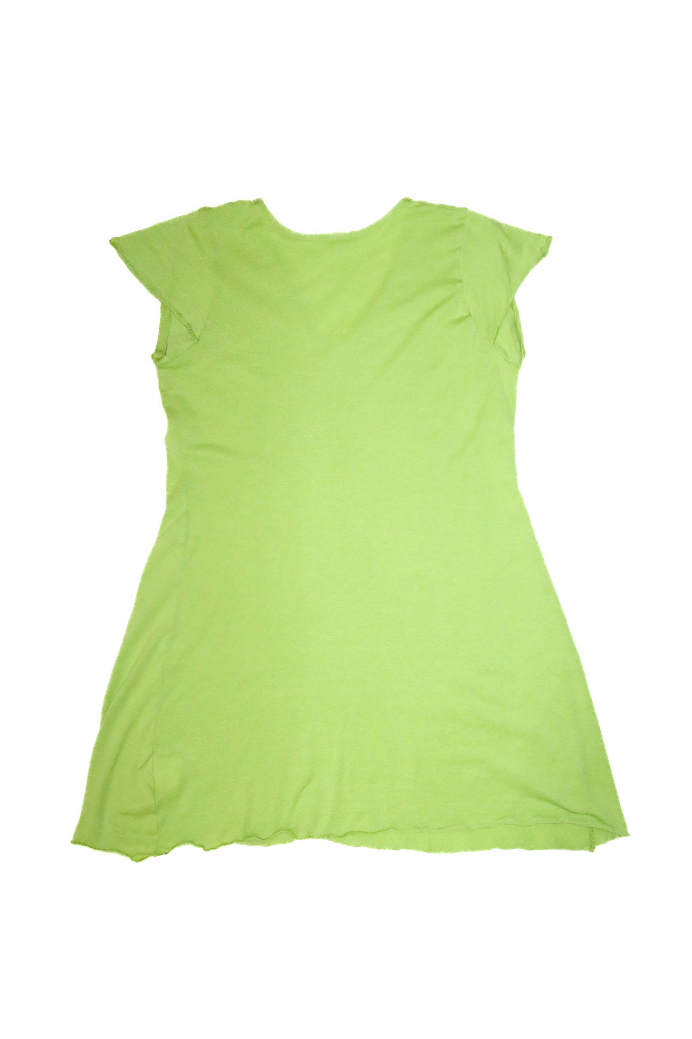 2000’s vigorella cap sleeve top green.