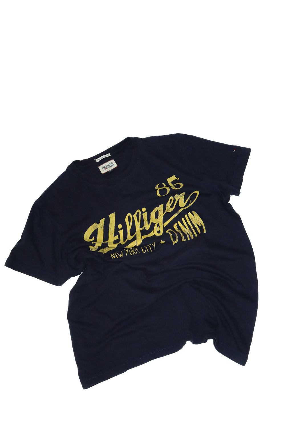 2000’s tommy hilfiger denim t-shirt navy.