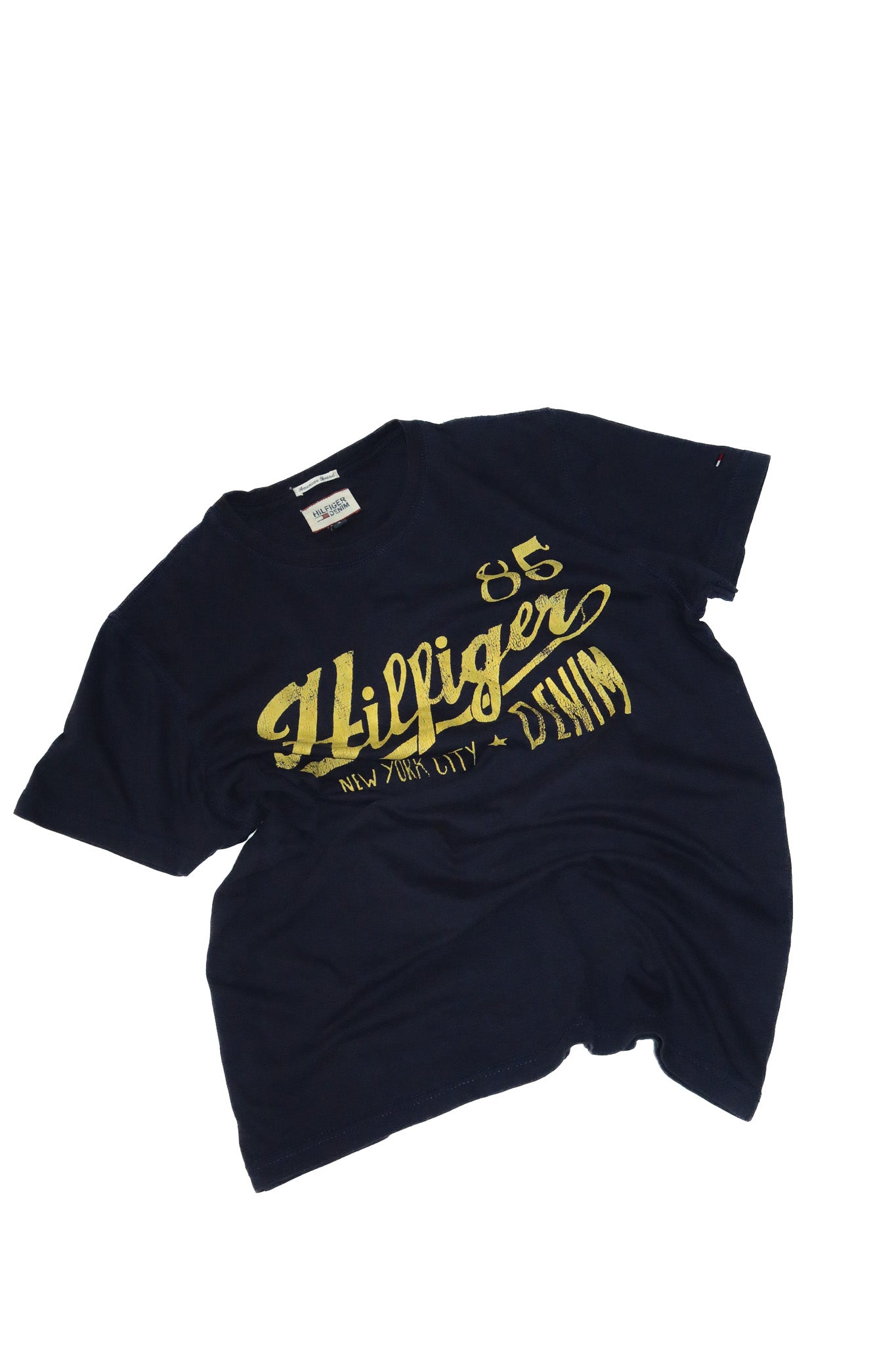 2000’s tommy hilfiger denim t-shirt navy.