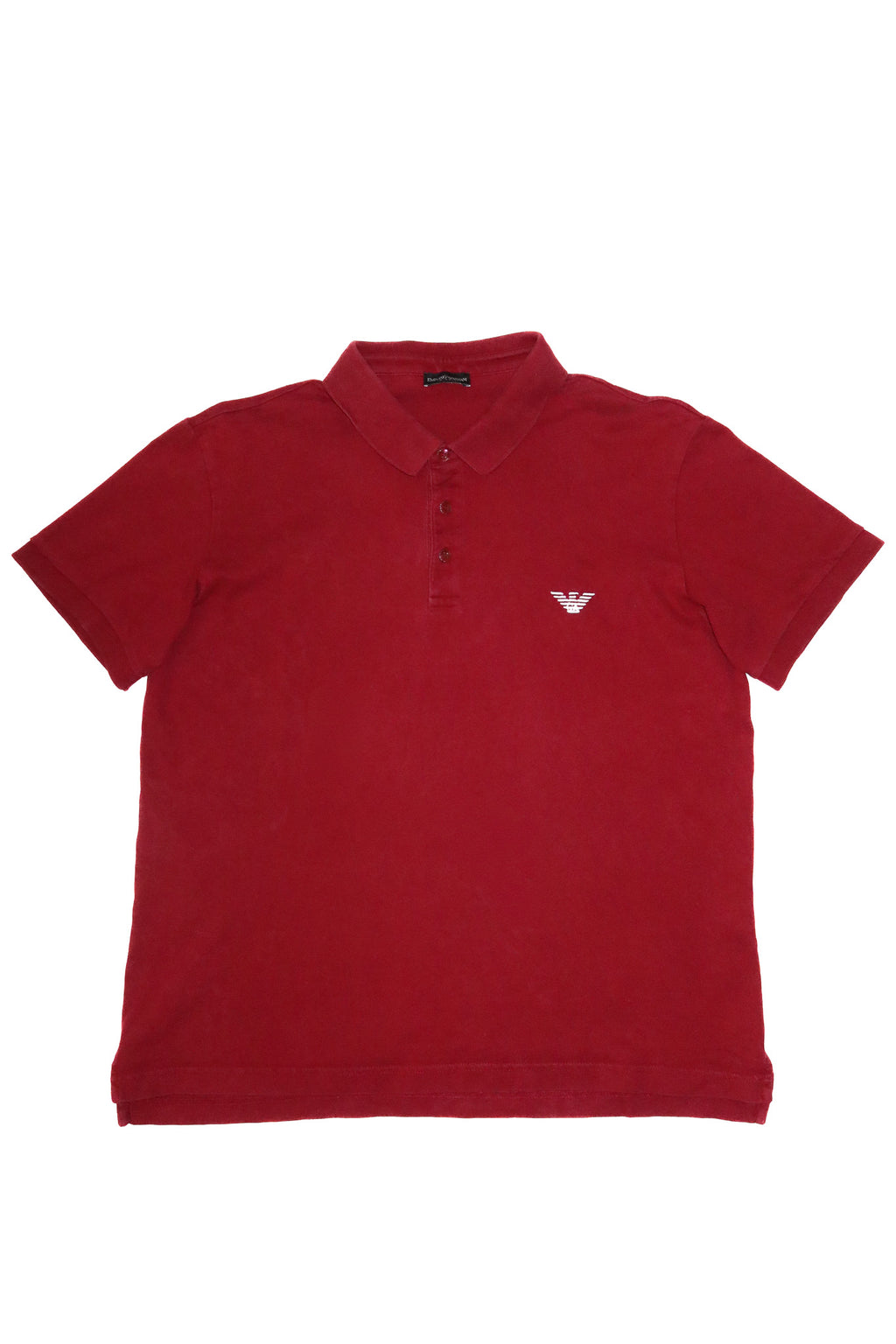 2010’s emporio armani polo shirt red.