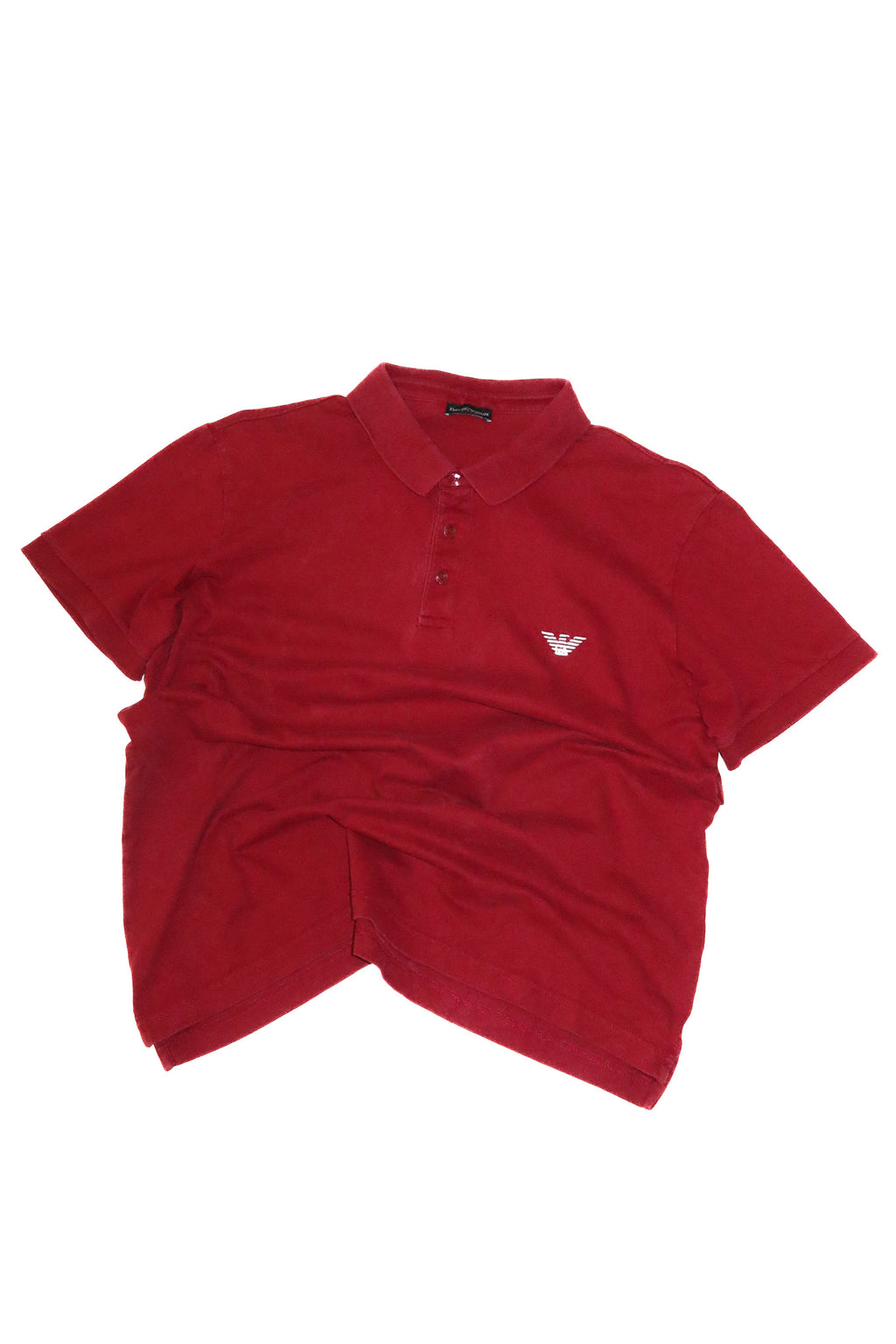 2010’s emporio armani polo shirt red.