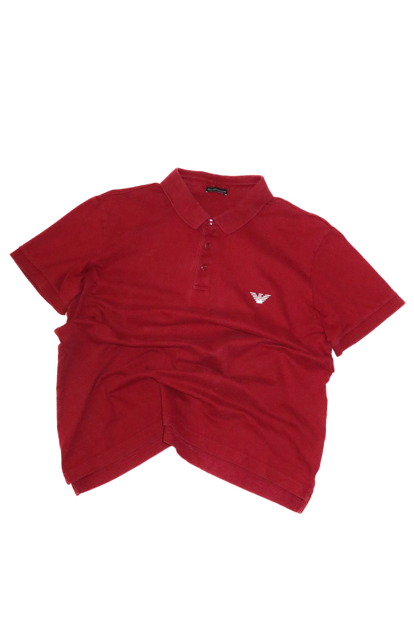 2010’s emporio armani polo shirt red.