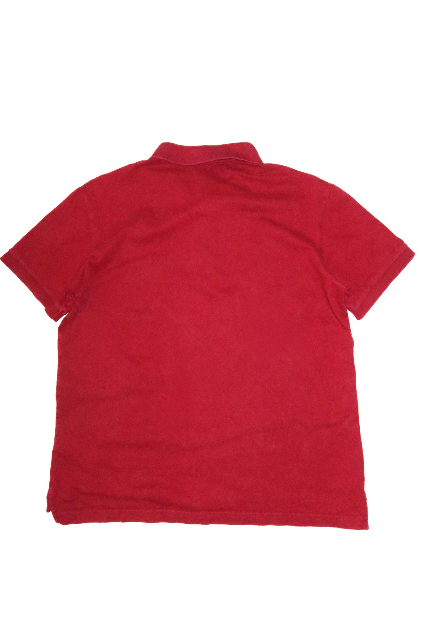 2010’s emporio armani polo shirt red.