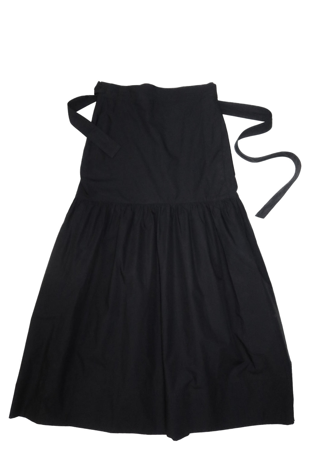 shona joy andrea wrap maxi skirt black.