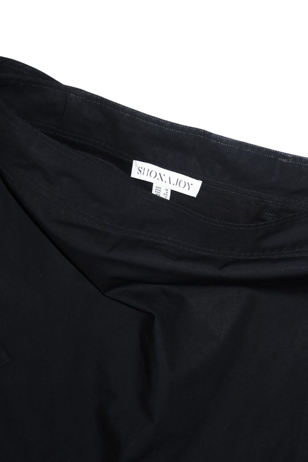 shona joy andrea wrap maxi skirt black.