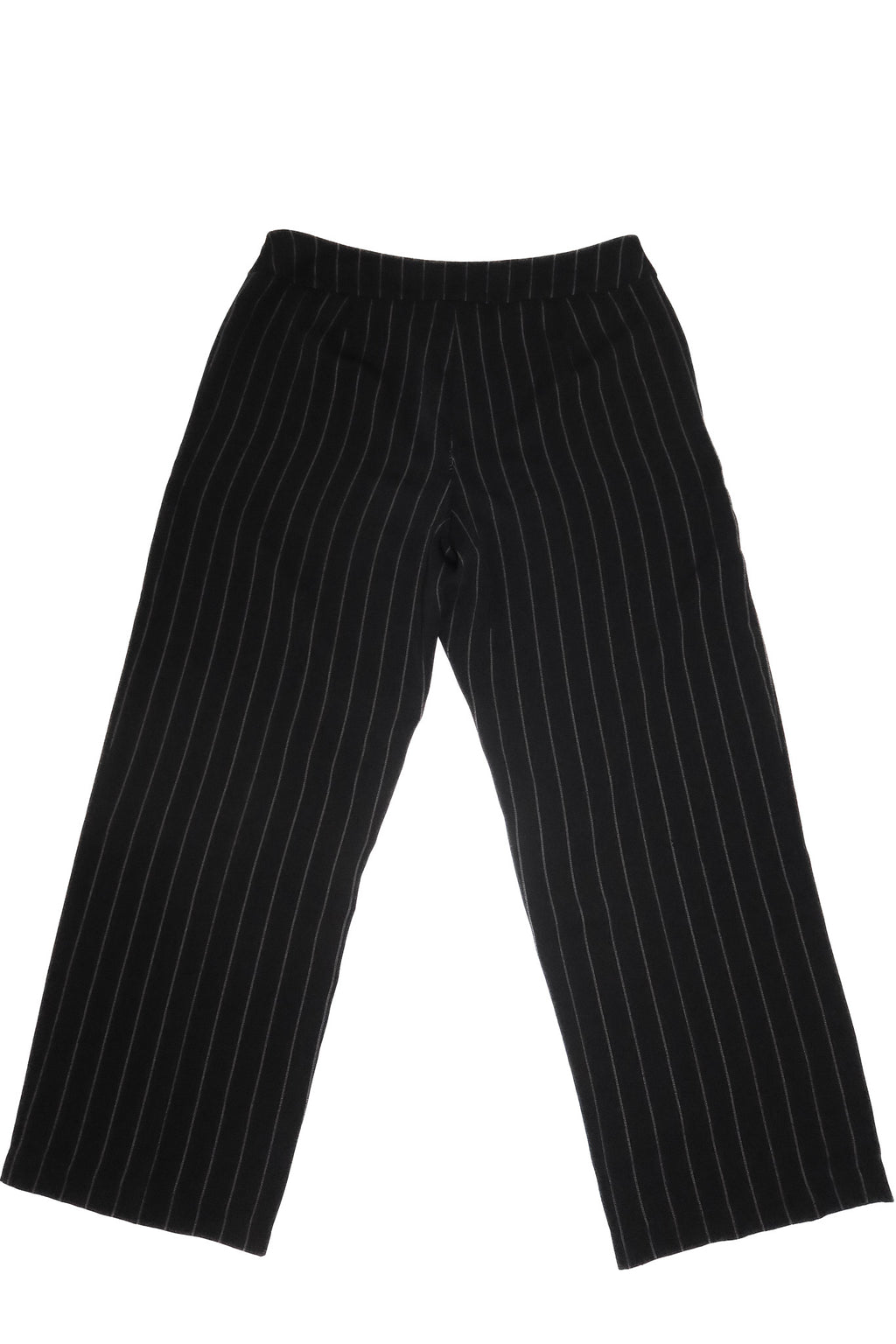 2000’s monti pinstripe trousers black.