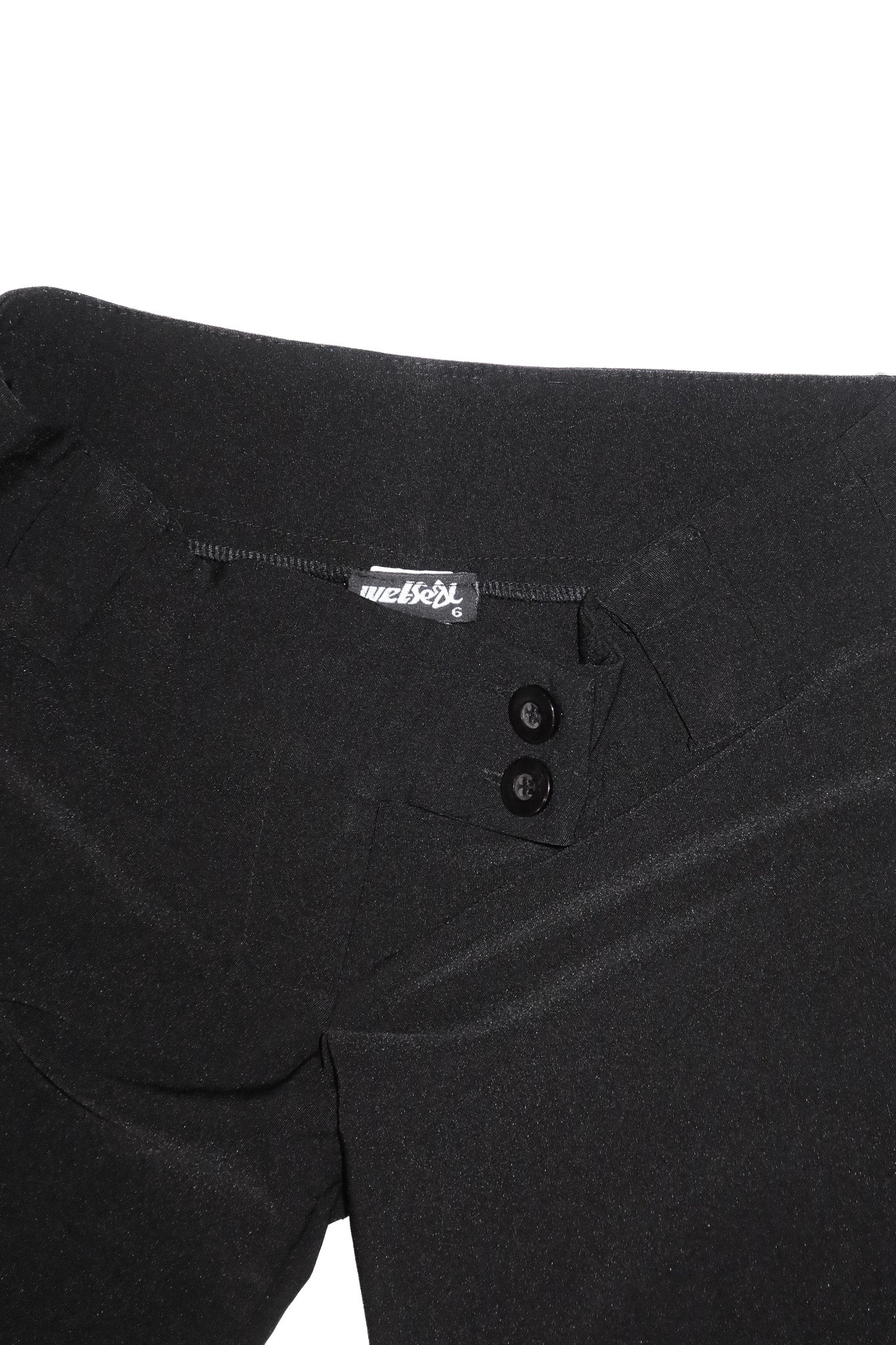 2000’s wet seal low-rise culottes black.